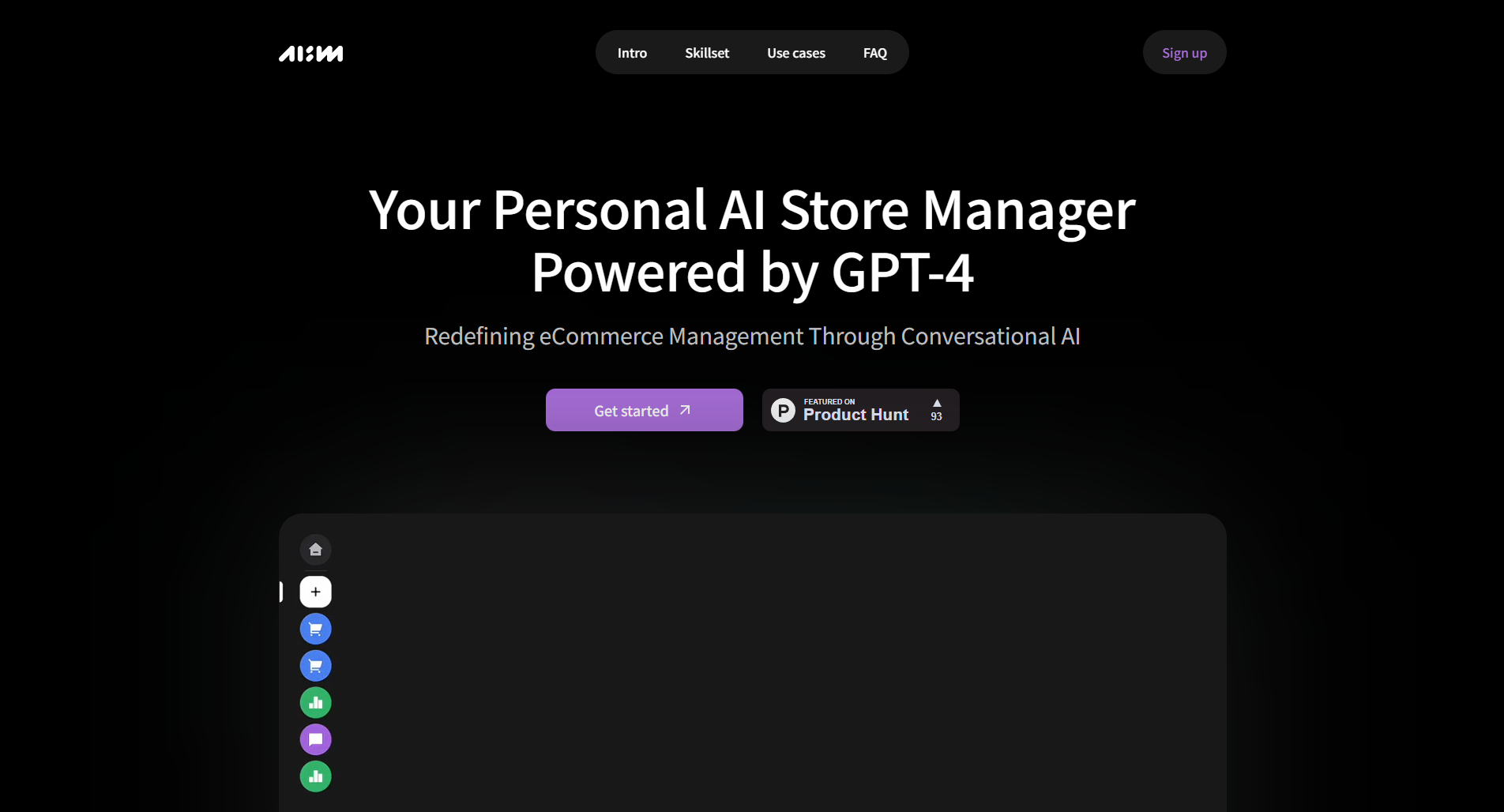 AI Store Manager官网首页