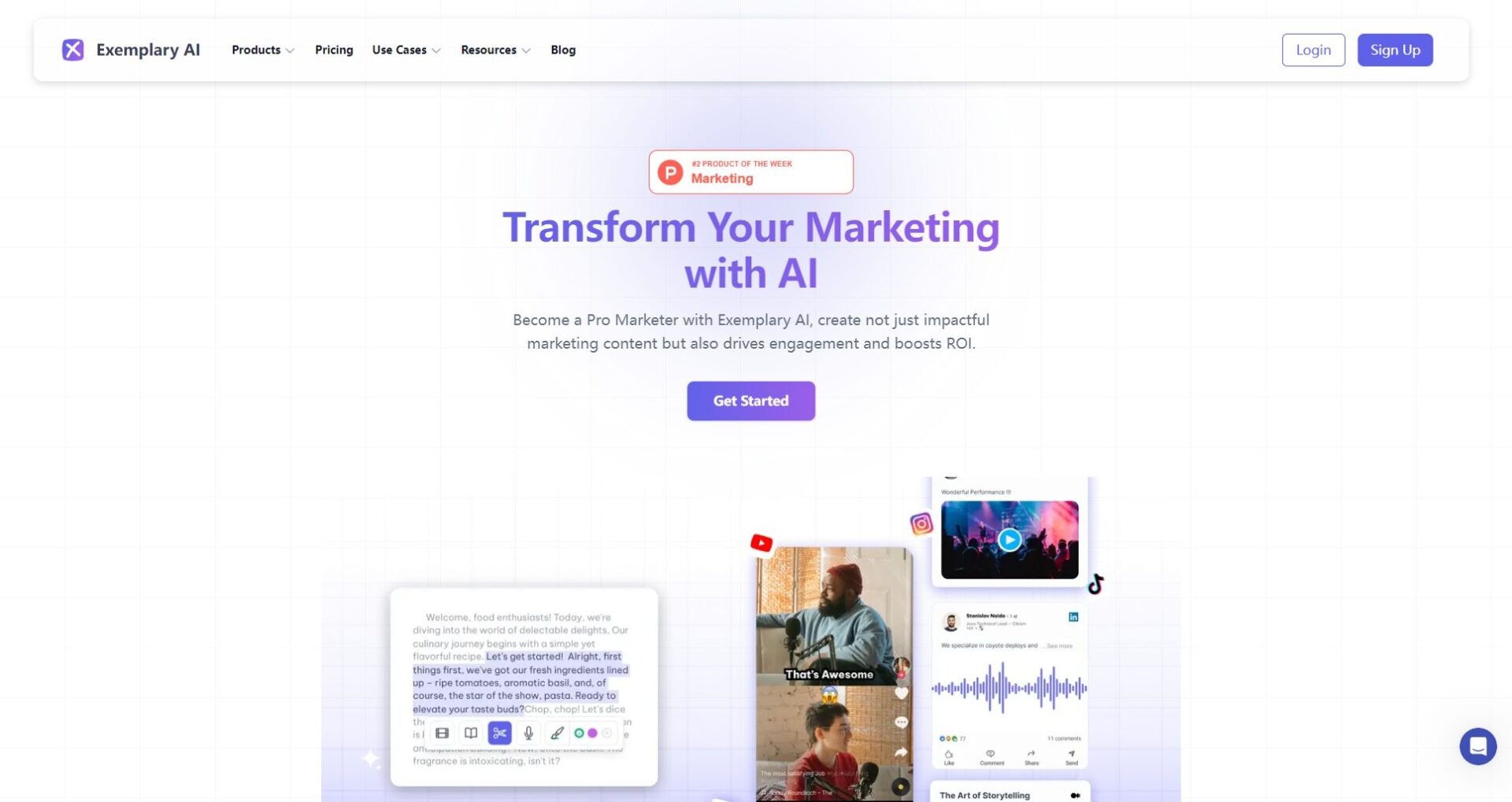 Exemplary AI用户案例