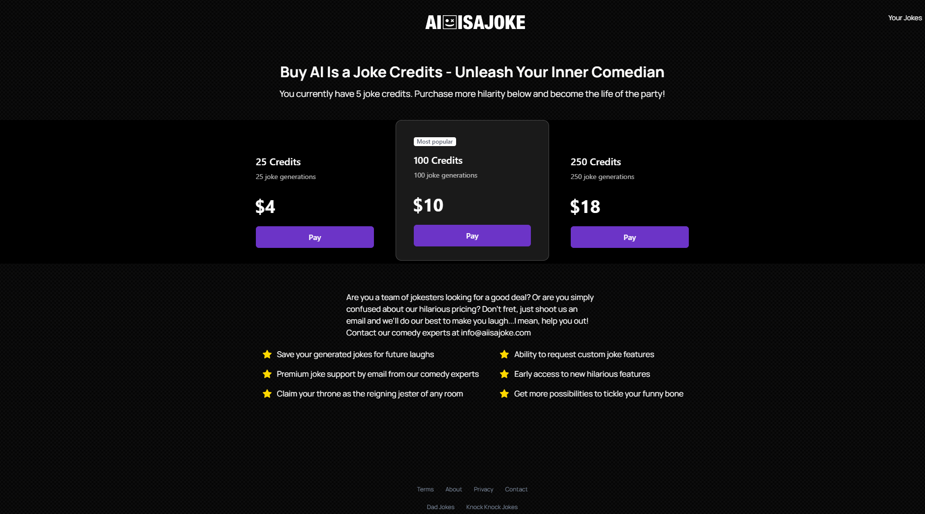 Uncle A.I.积分购买