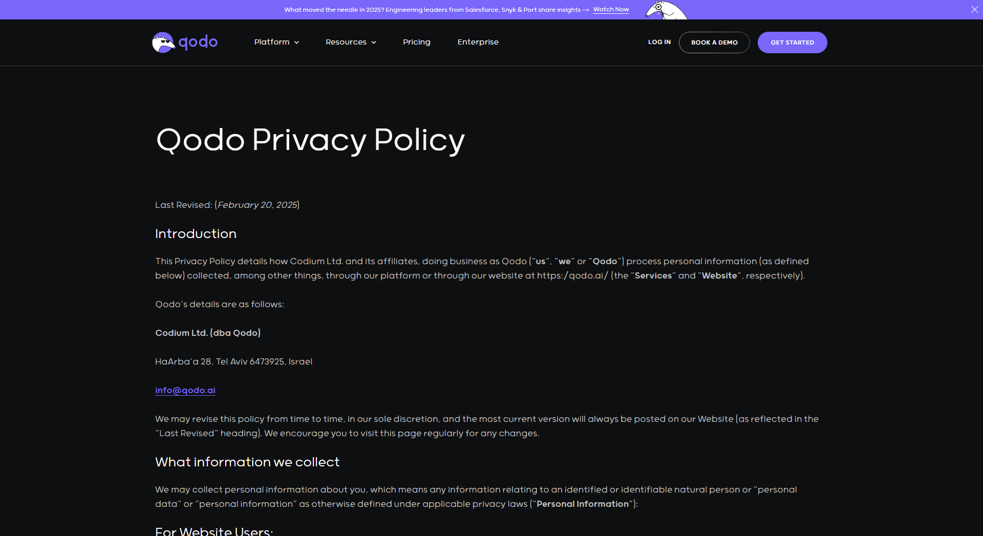 codiumai隐私政策