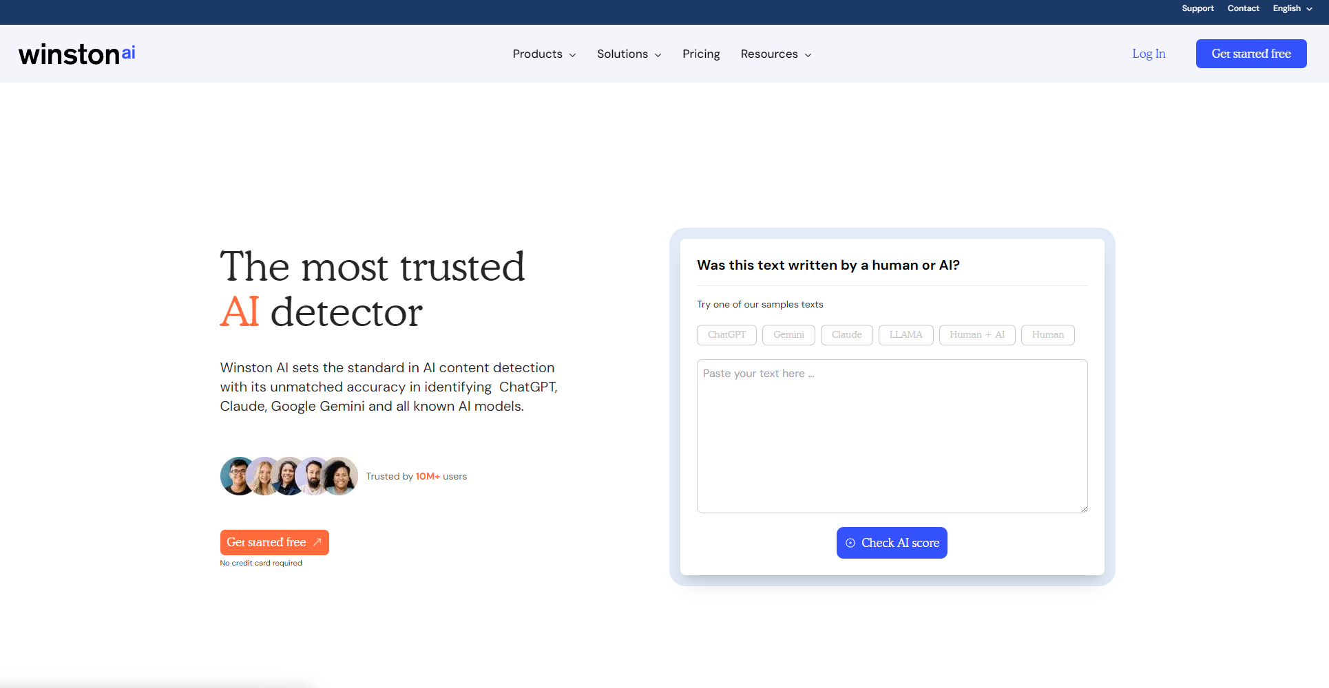 Winston AI官网首页