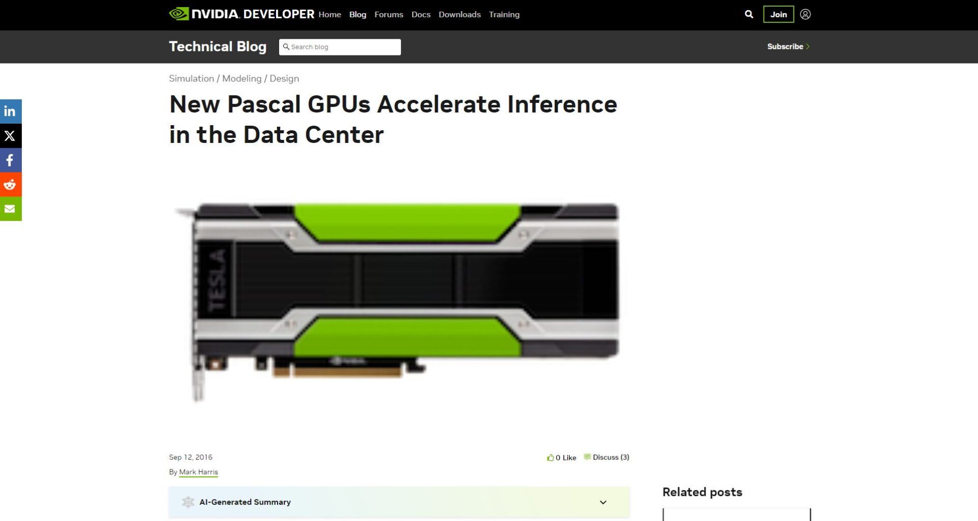 Tesla P40详解：AI开发者如何利用Tesla P40提升深度学习训练效率？