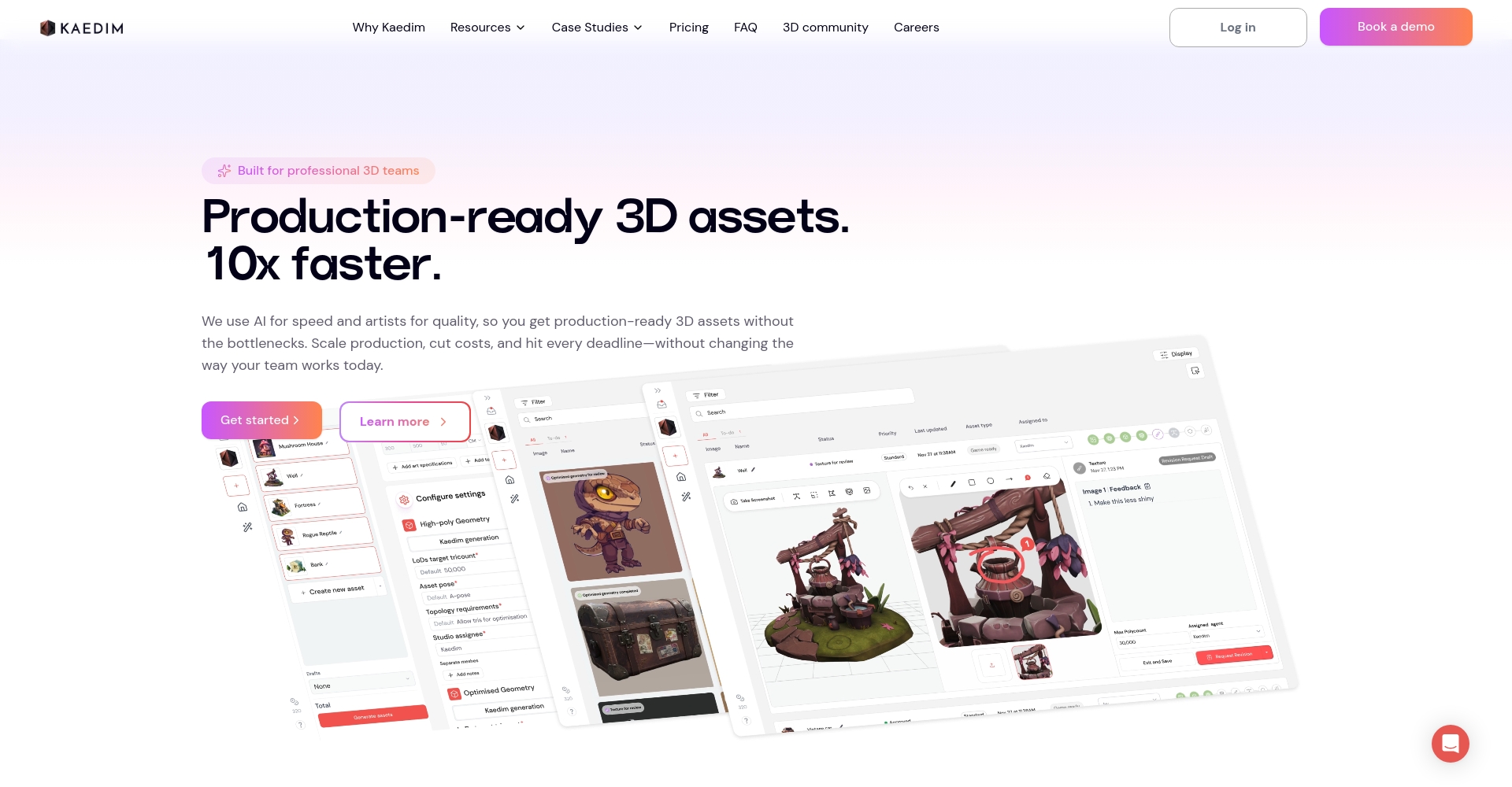 Kaedim是什么？3D模型自动生成工具全面解析及应用场景推荐
