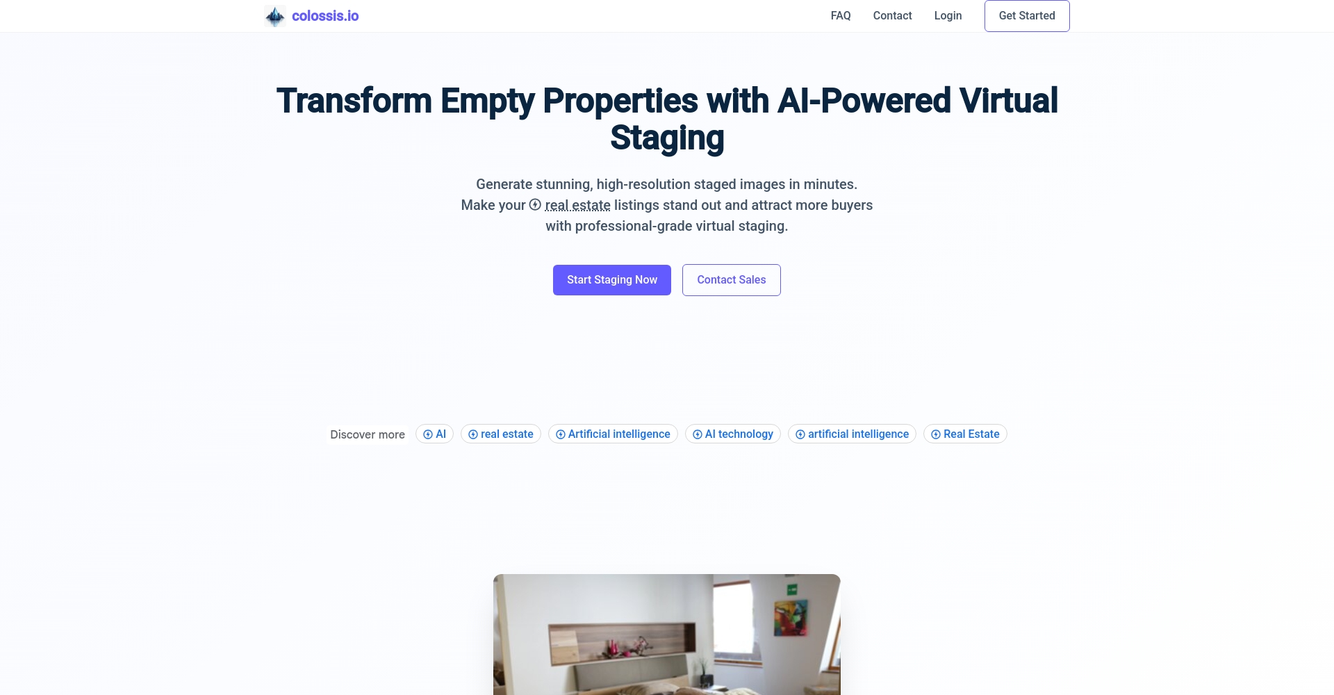 Colossis.io官网页面