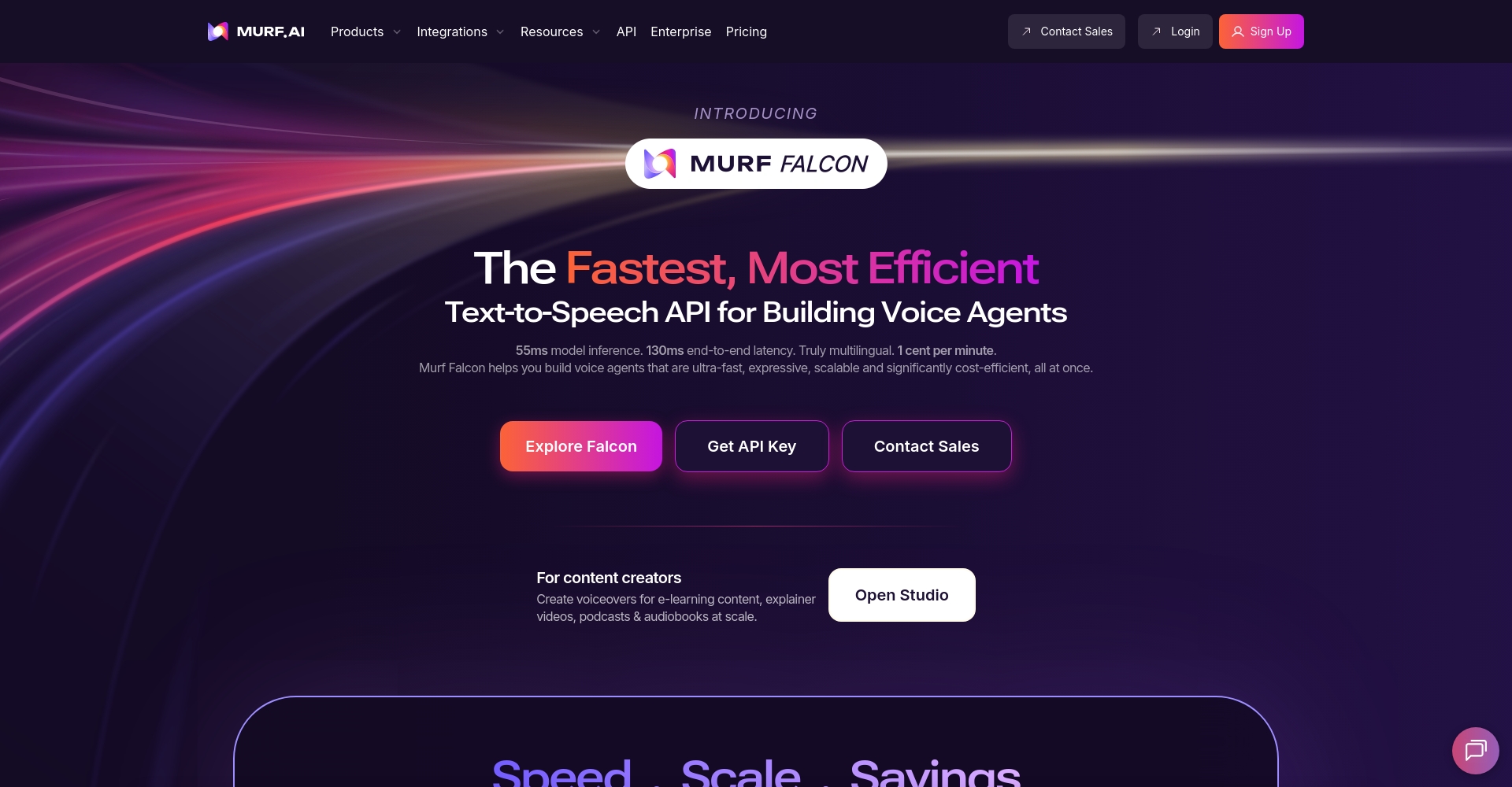 Murf.ai PPT配音界面