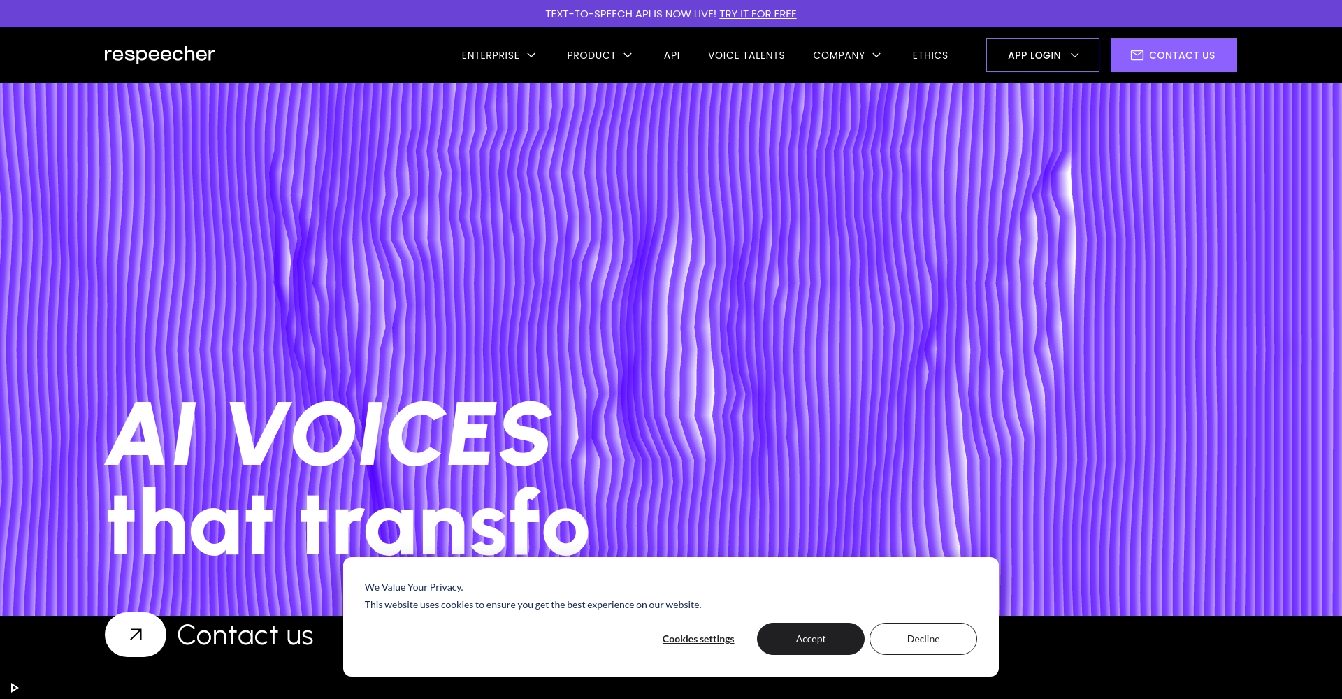 Respeecher影视配音