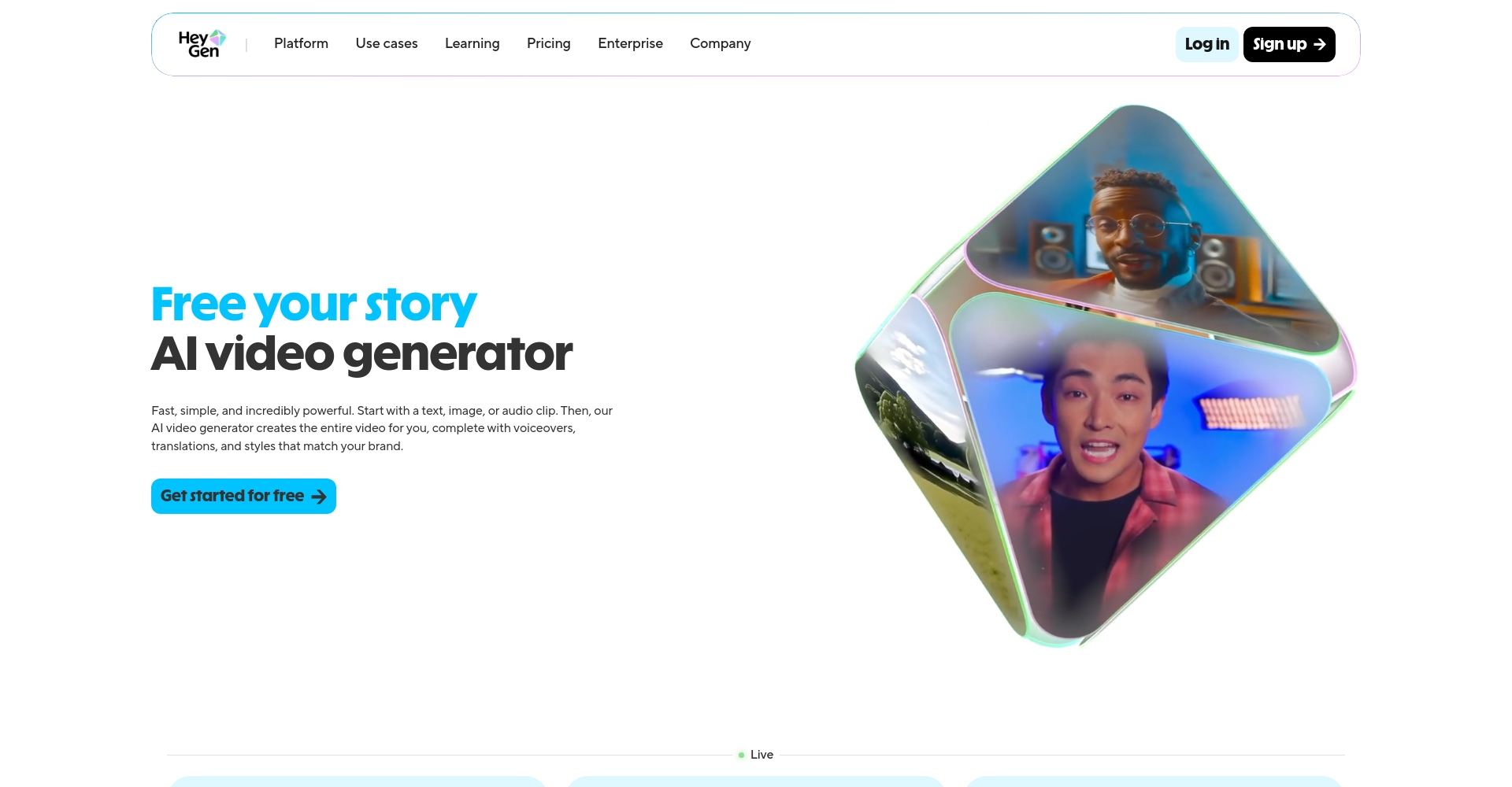 HeyGen数字人演示