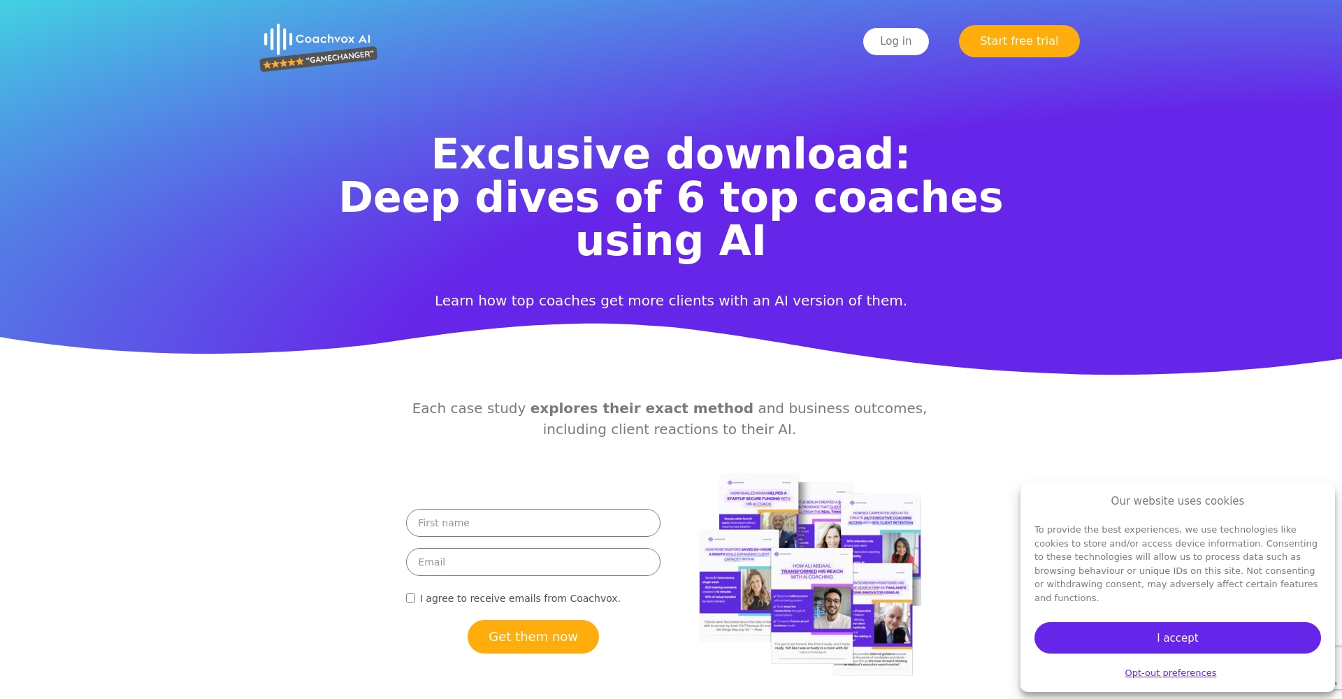Coachvox AI成功案例展示