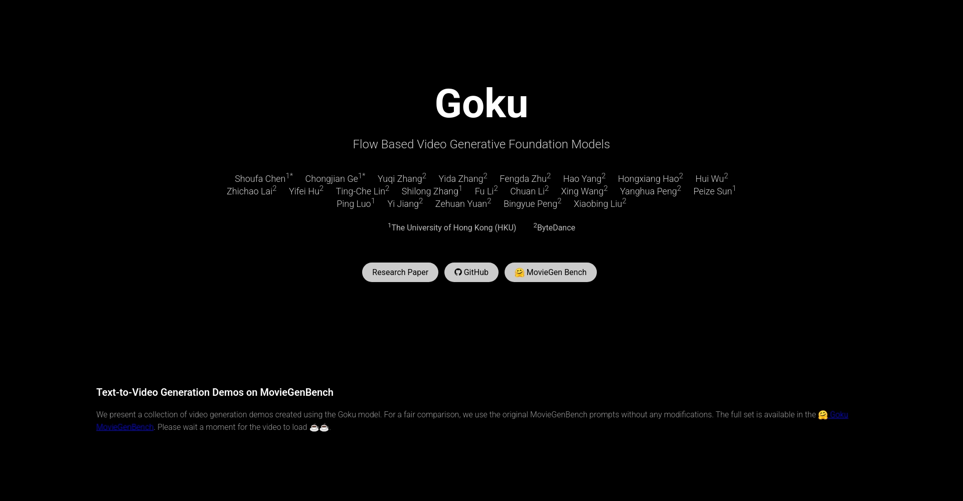 goku ai官方展示页