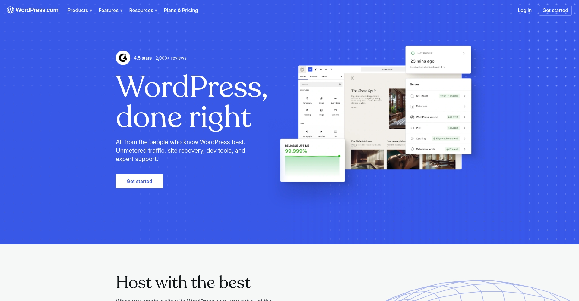 wordpress官网截图