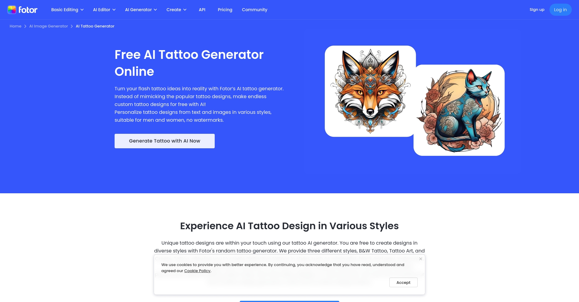 Fotor AI 官方网站