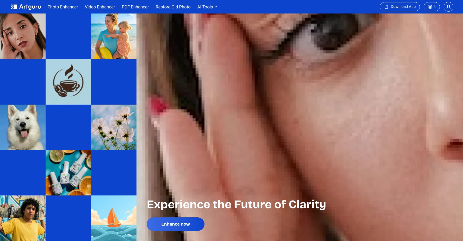 Artguru AI 生成页面