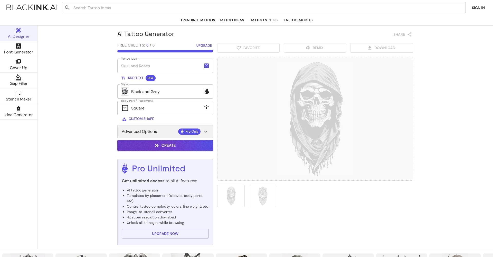 BlackInk AI 官方首页