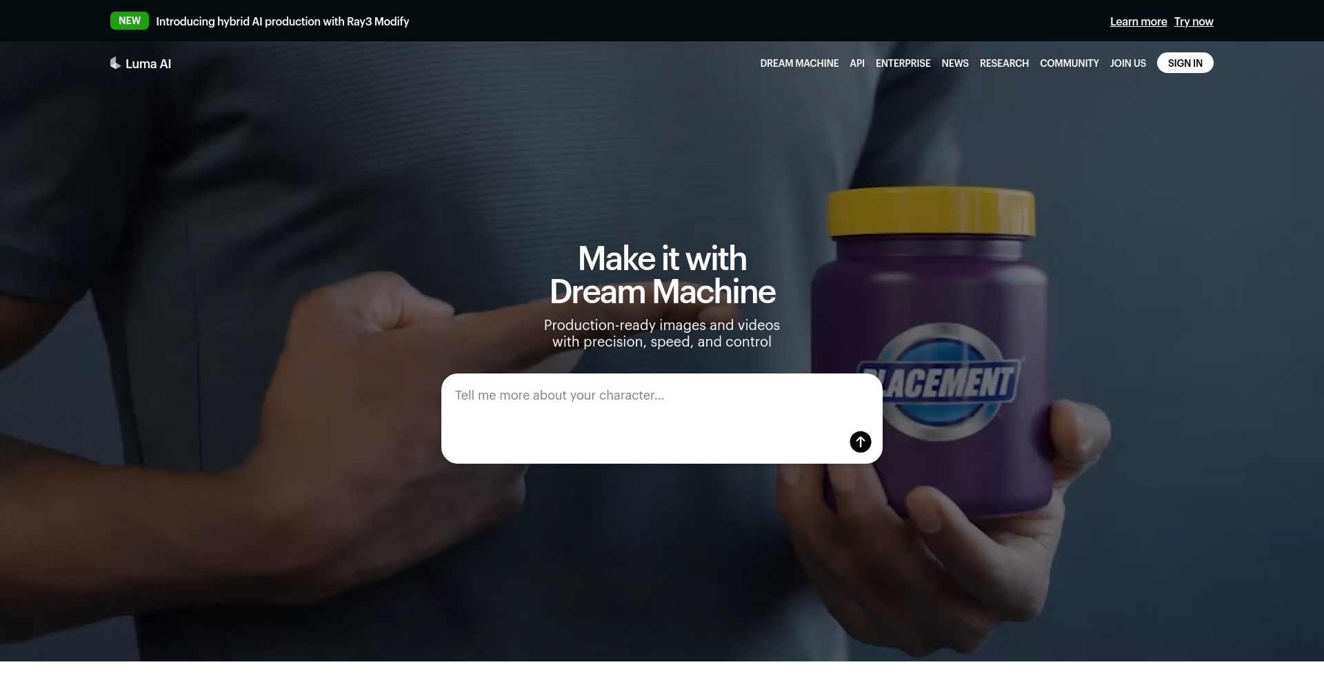 Luma AI 3D视频效果