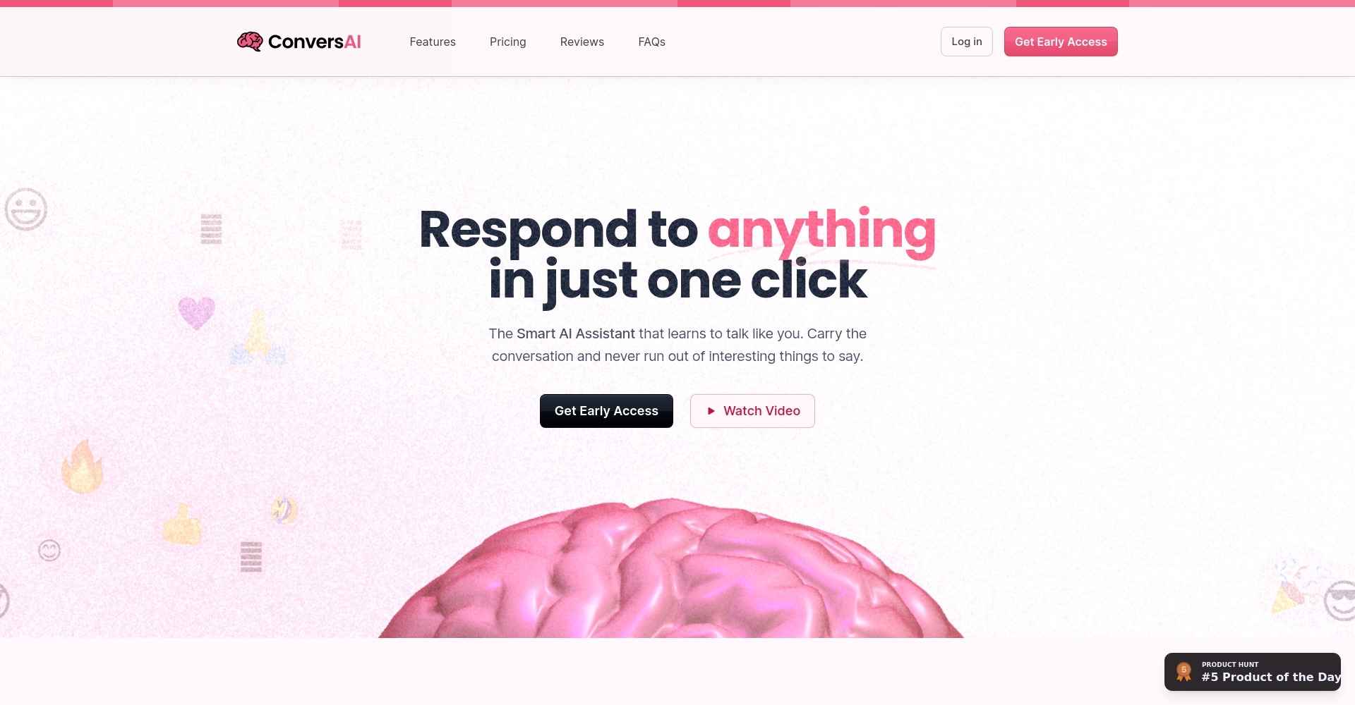 ConversAI官网截圖