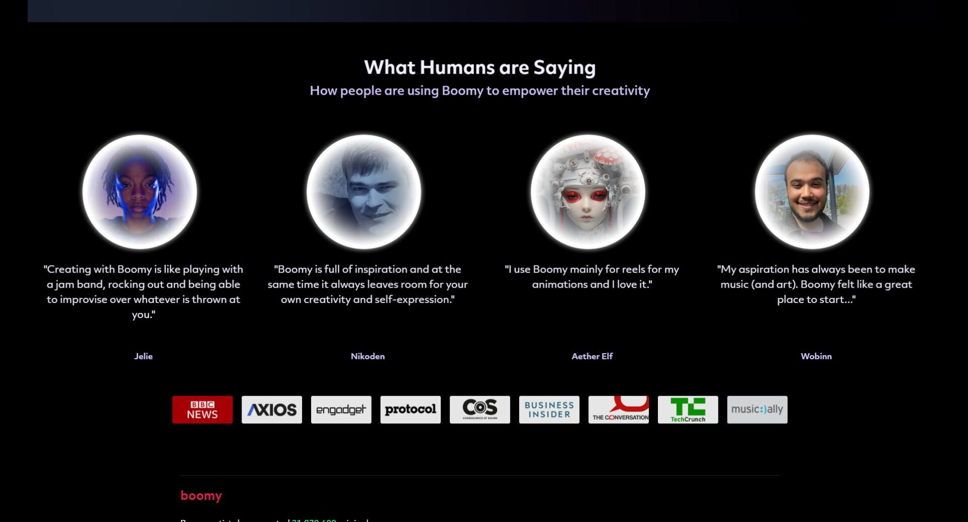 boomy用户使用评价