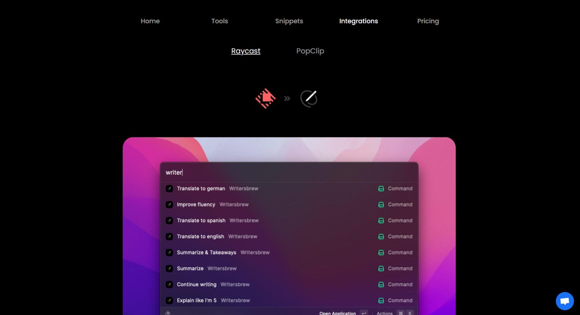 Writers brew AI集成介绍