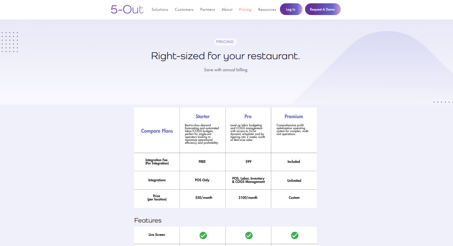 5-Out官网价格方案页