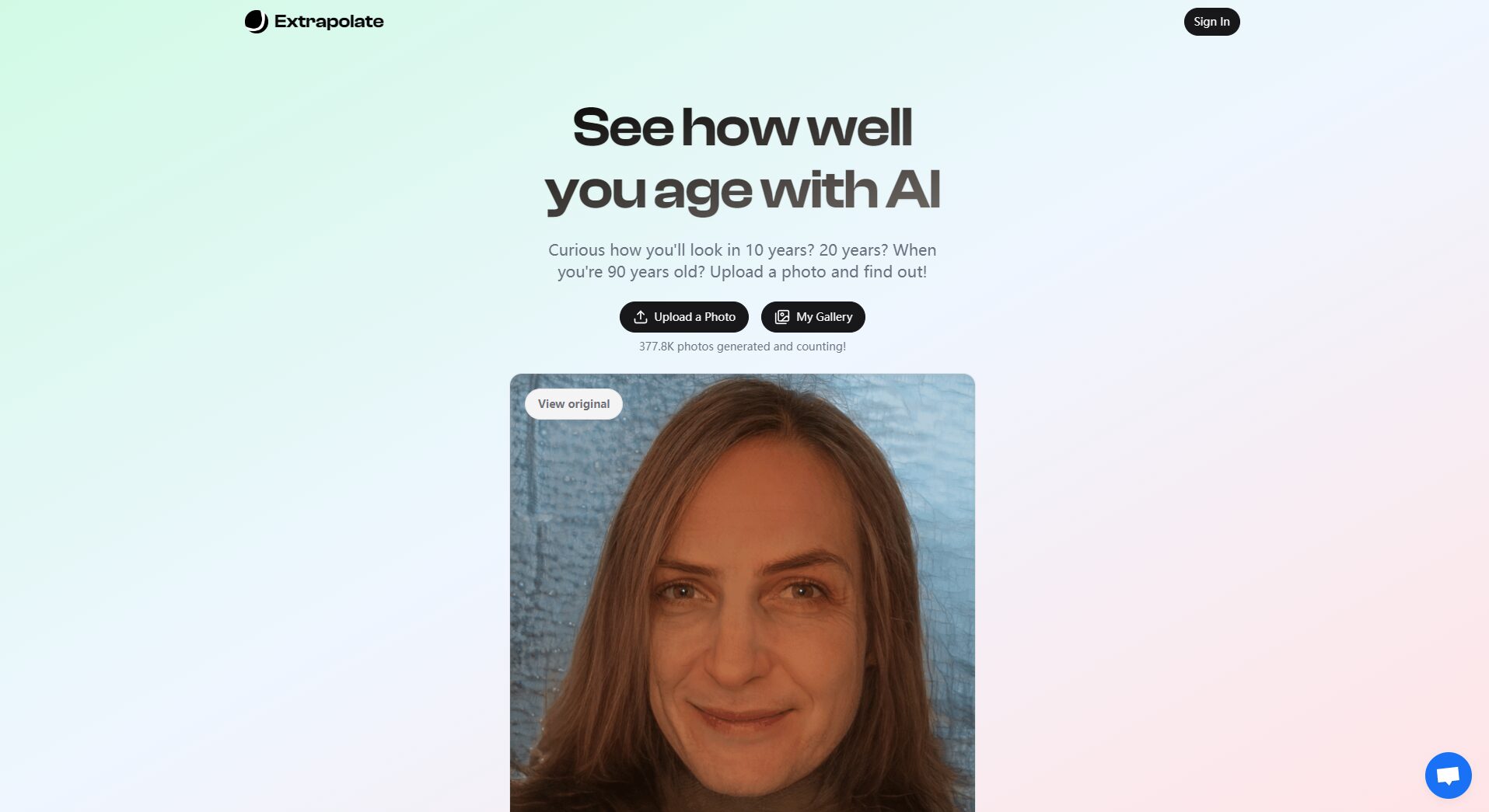 Extrapolate官网首页
