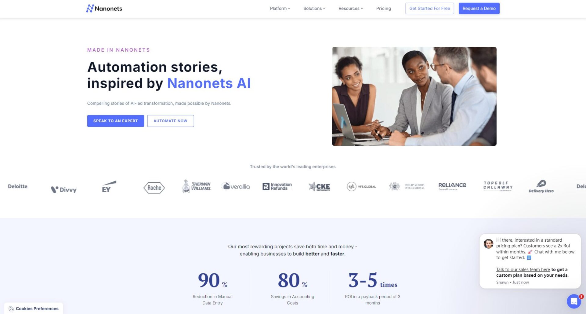 Nanonets客户故事