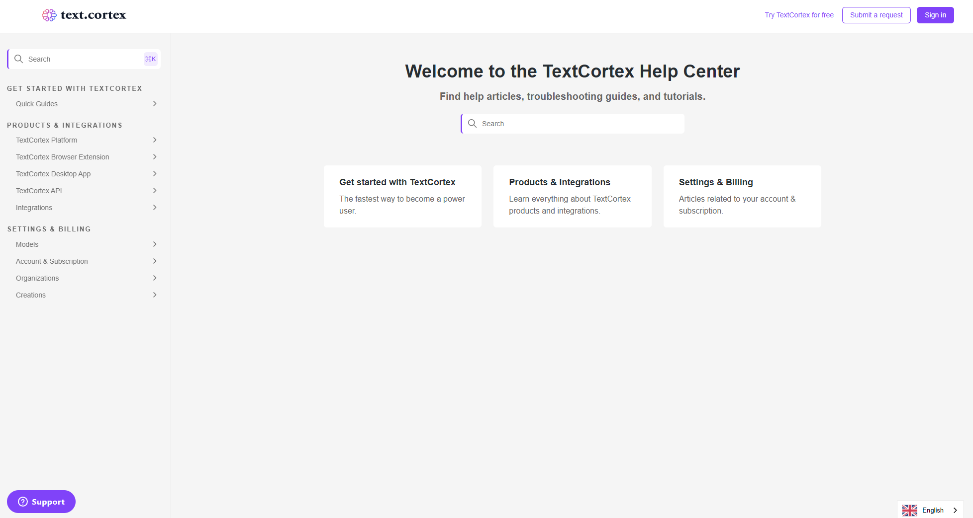 TextCortex官方帮助中心