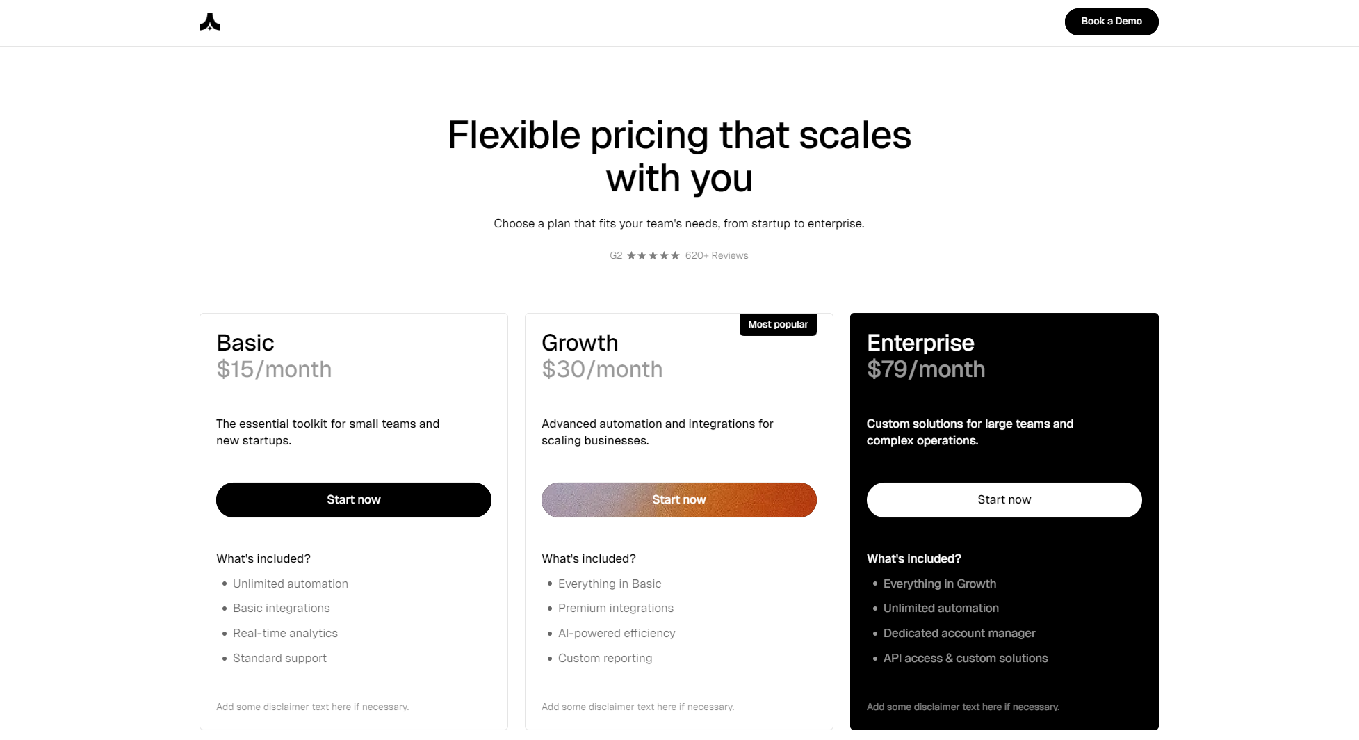 Komo Search价格方案页