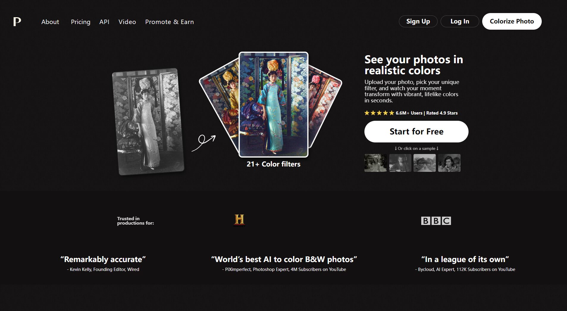 Palette.fm图片智能上色效果