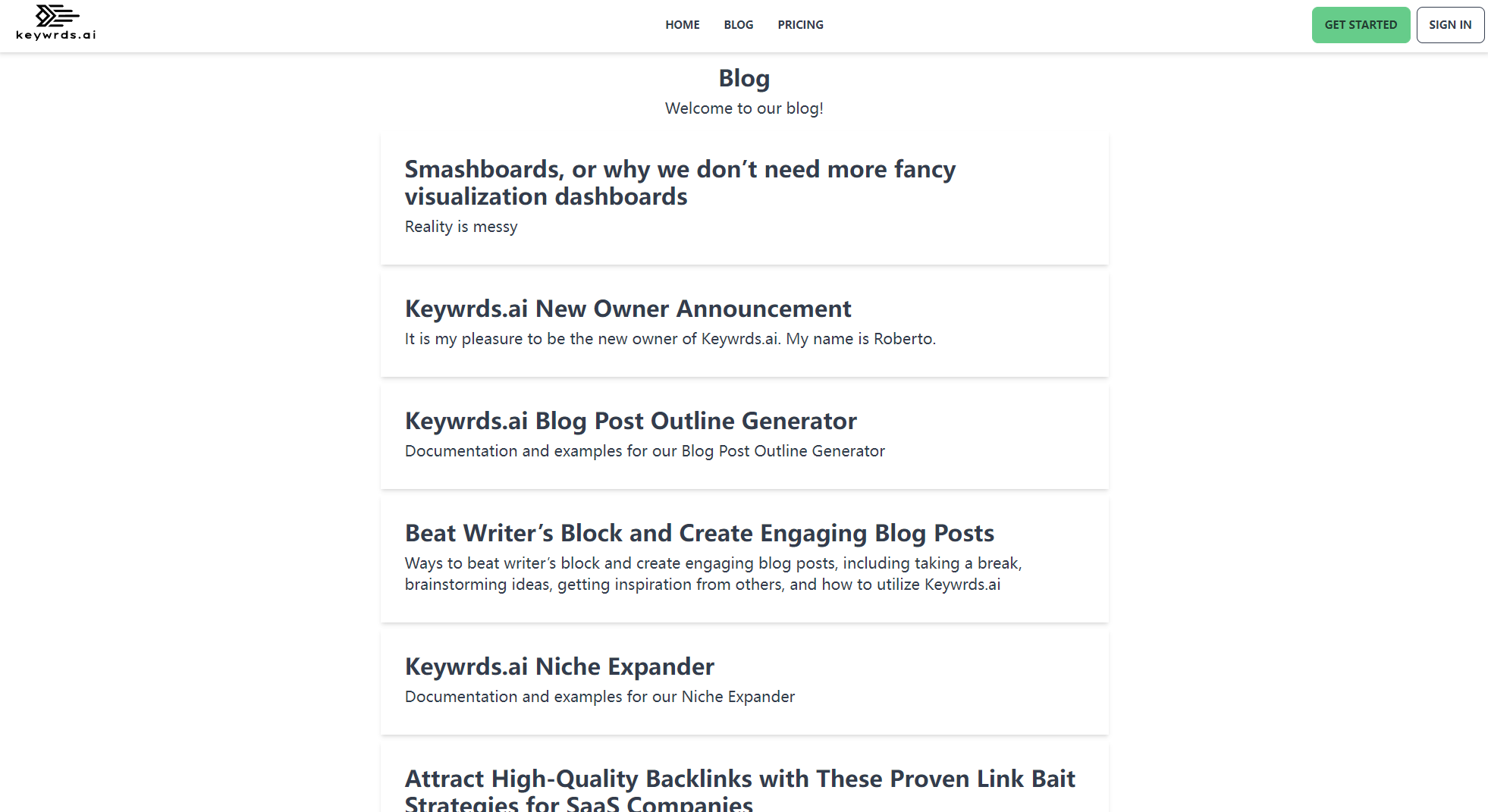 Keywrds.ai博客介绍