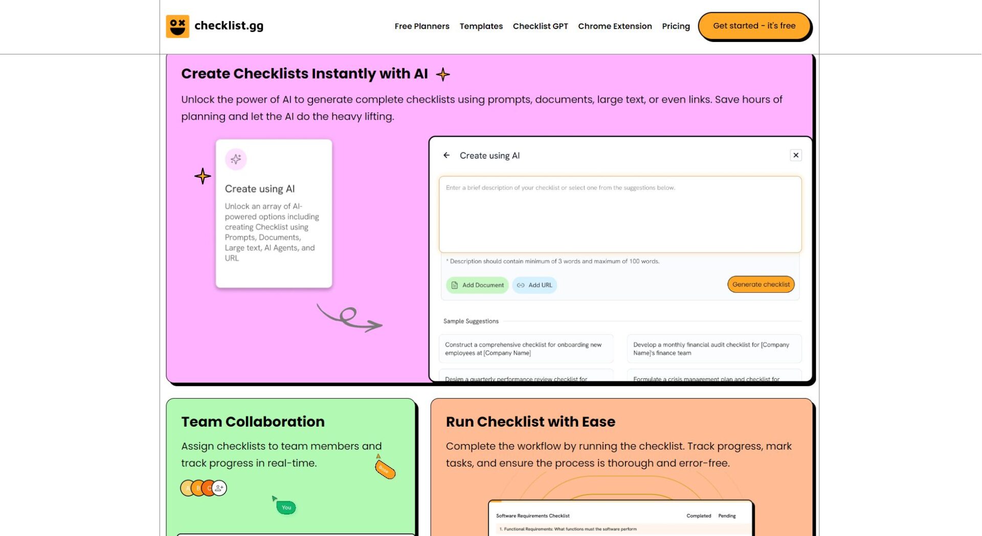 checklist.gg功能介绍