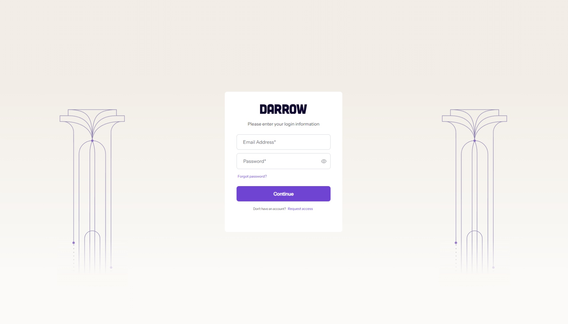 Darrow AI注册登录页
