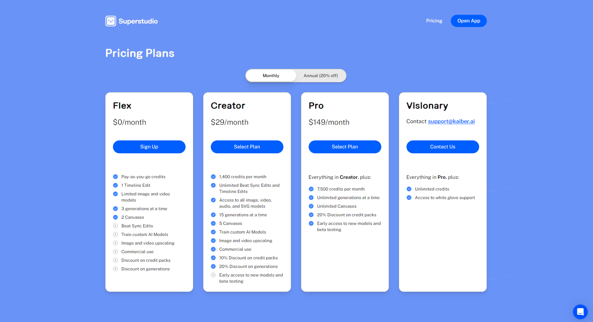 Kaiber官方价格页