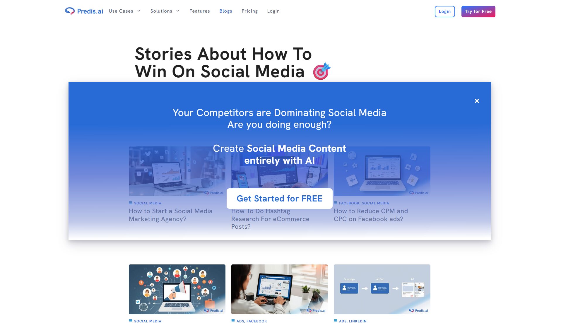 Predis.ai博客介绍