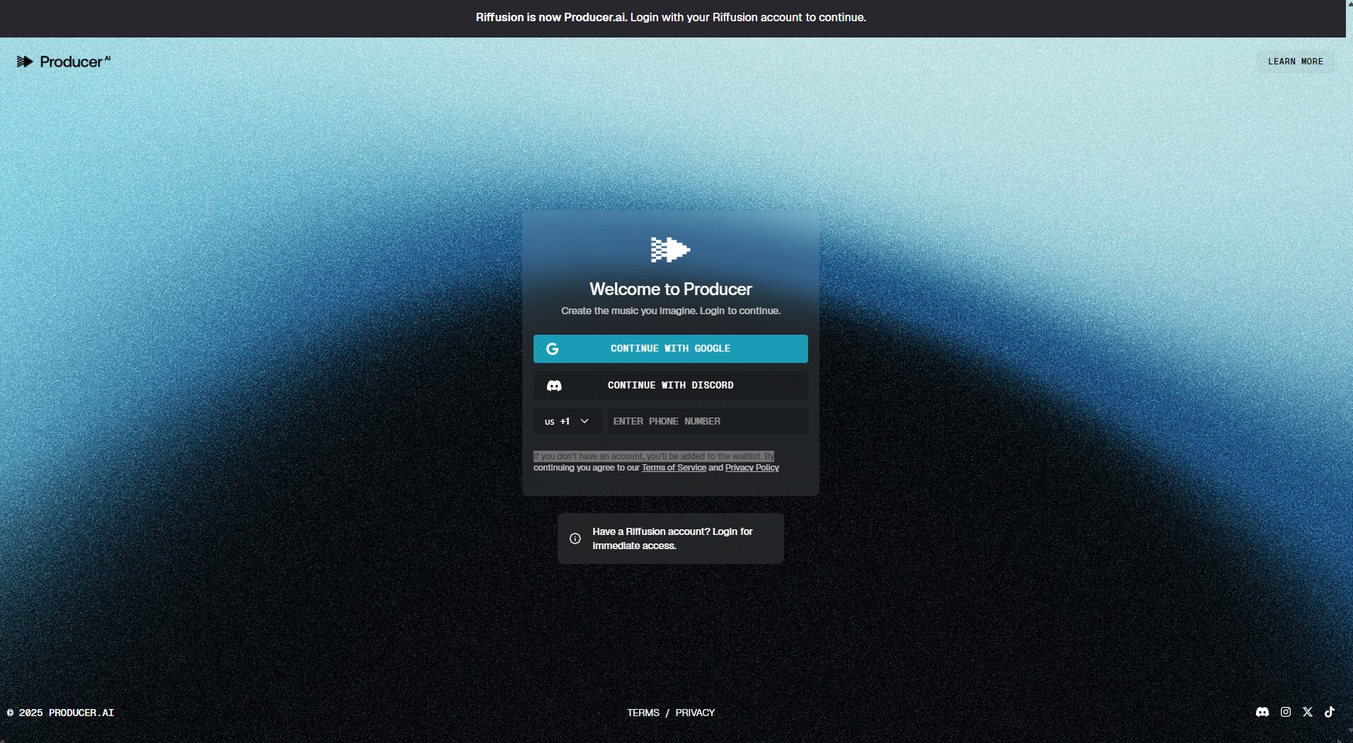 Riffusion AI关键词生成歌曲