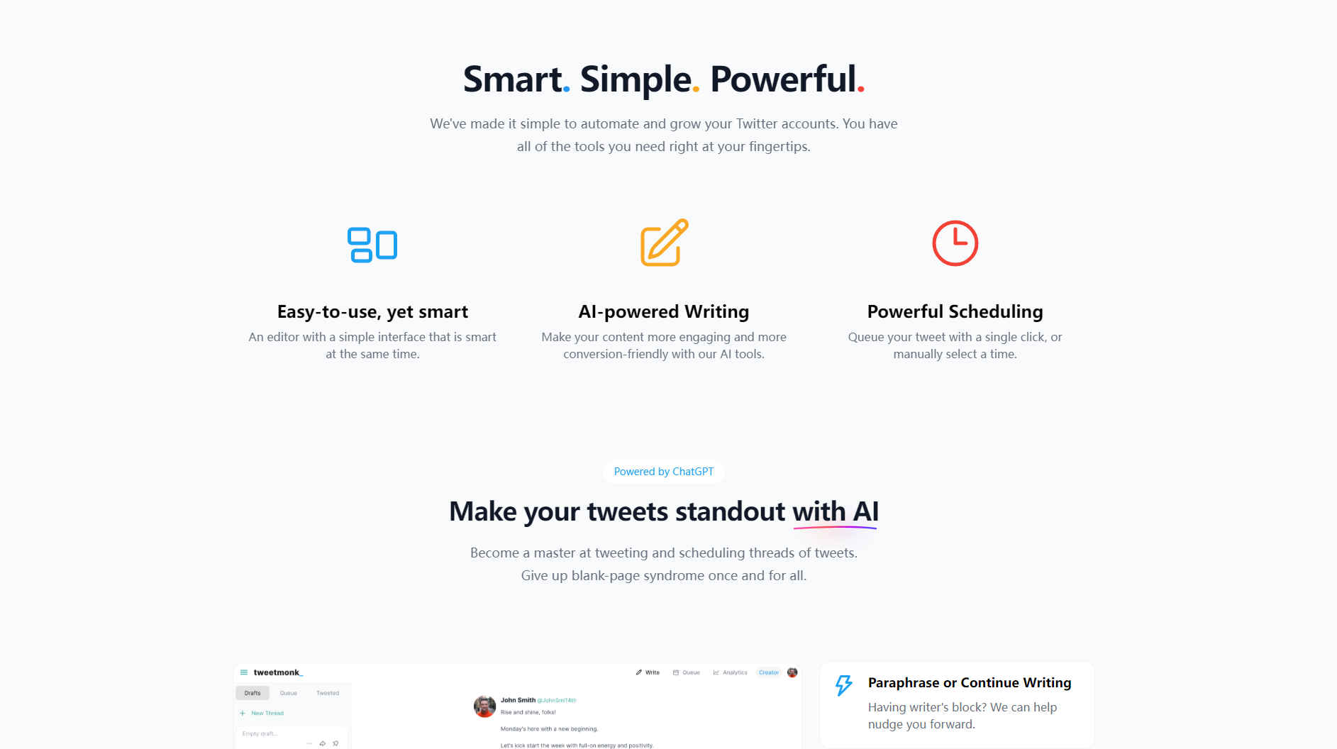 Tweetmonk功能介绍