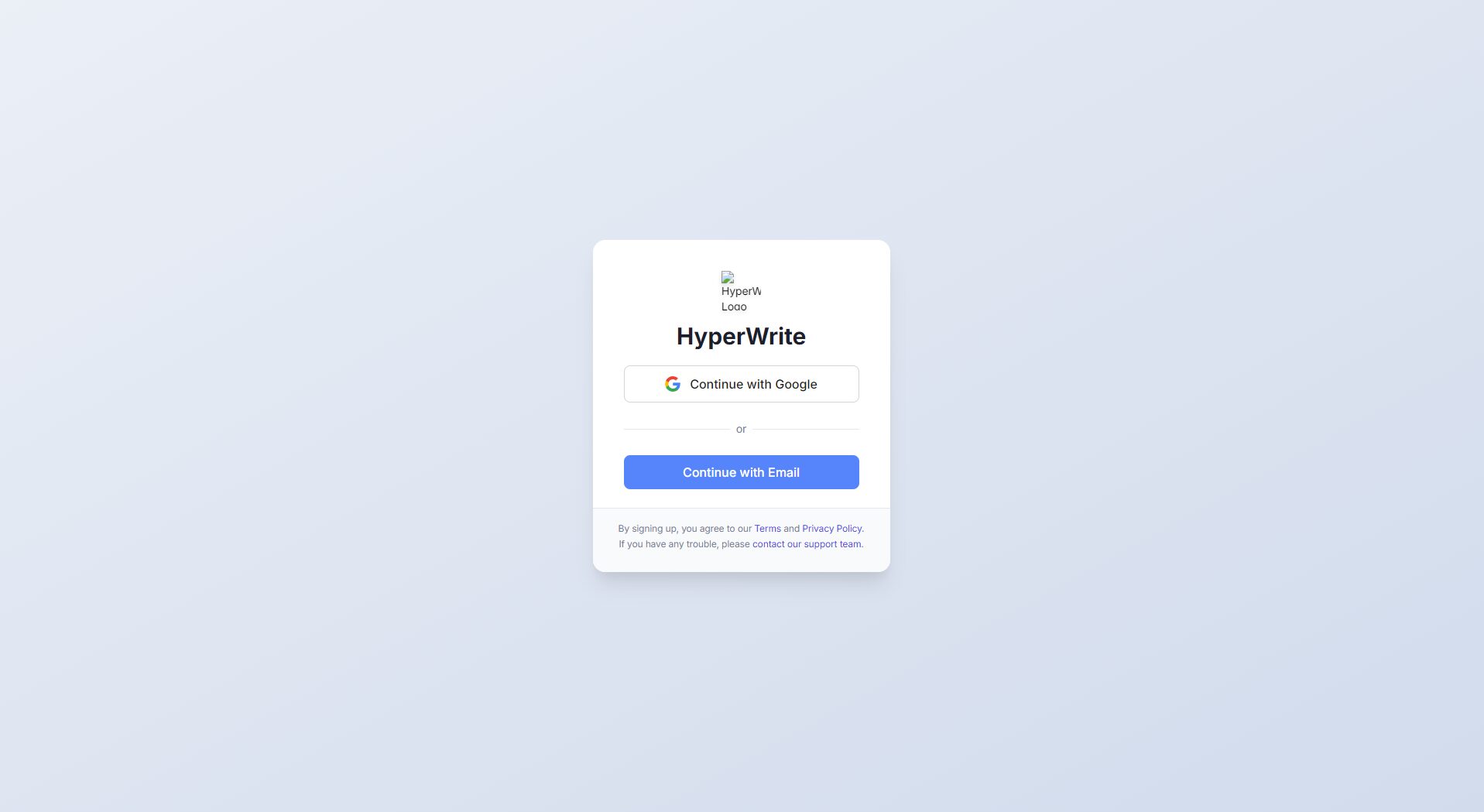 Hyperwrite注册登录