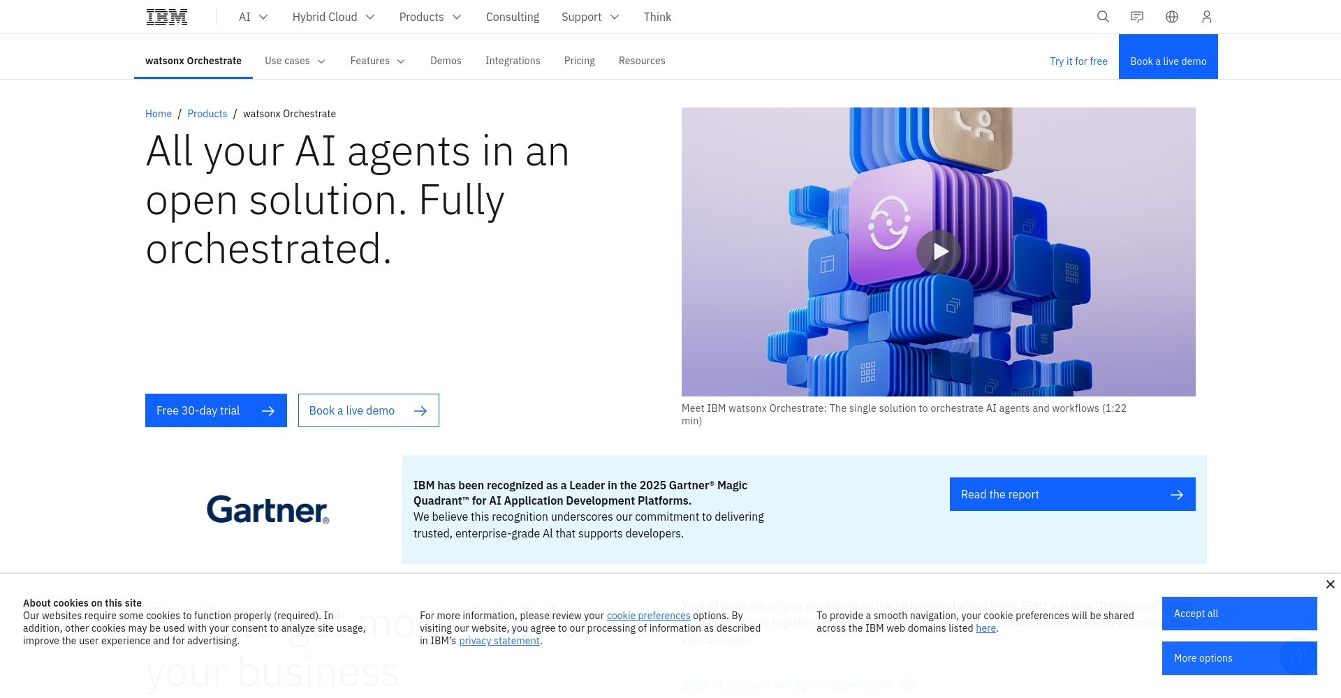IBM watsonx Assistant企业应用