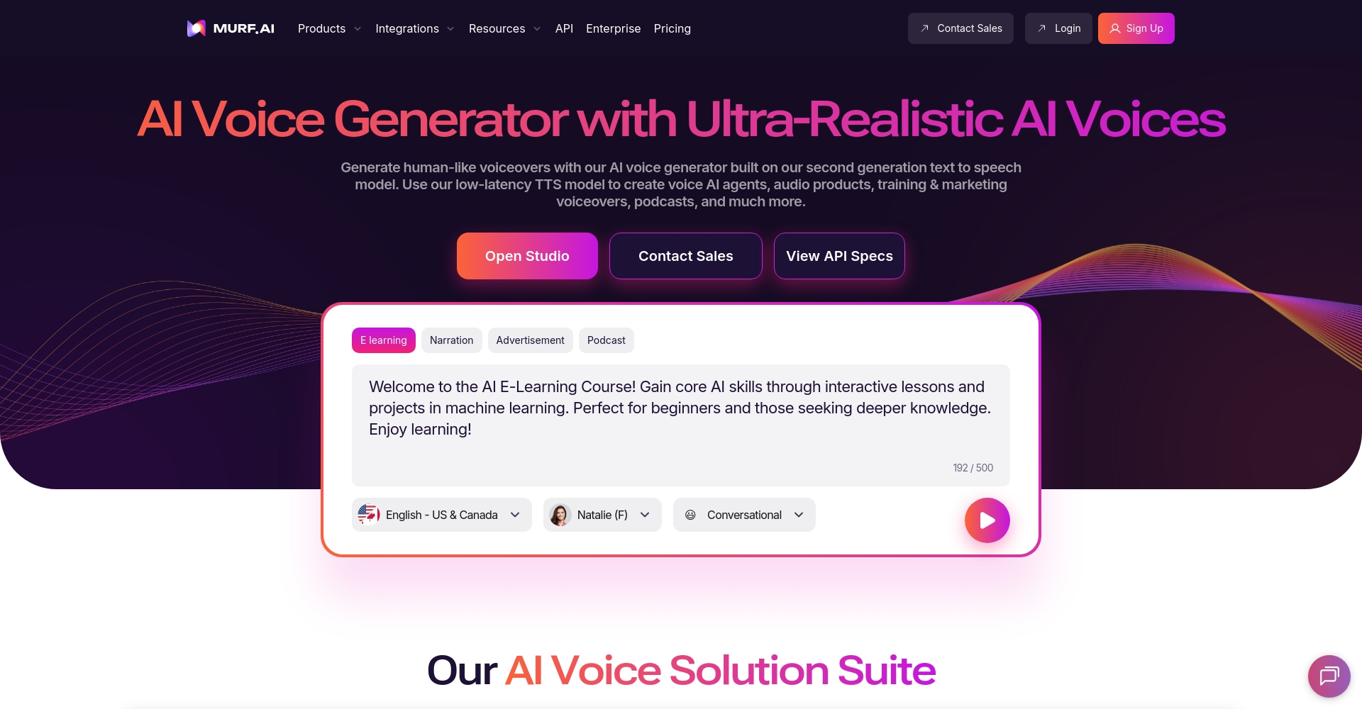 Murf.ai 企业语音生成