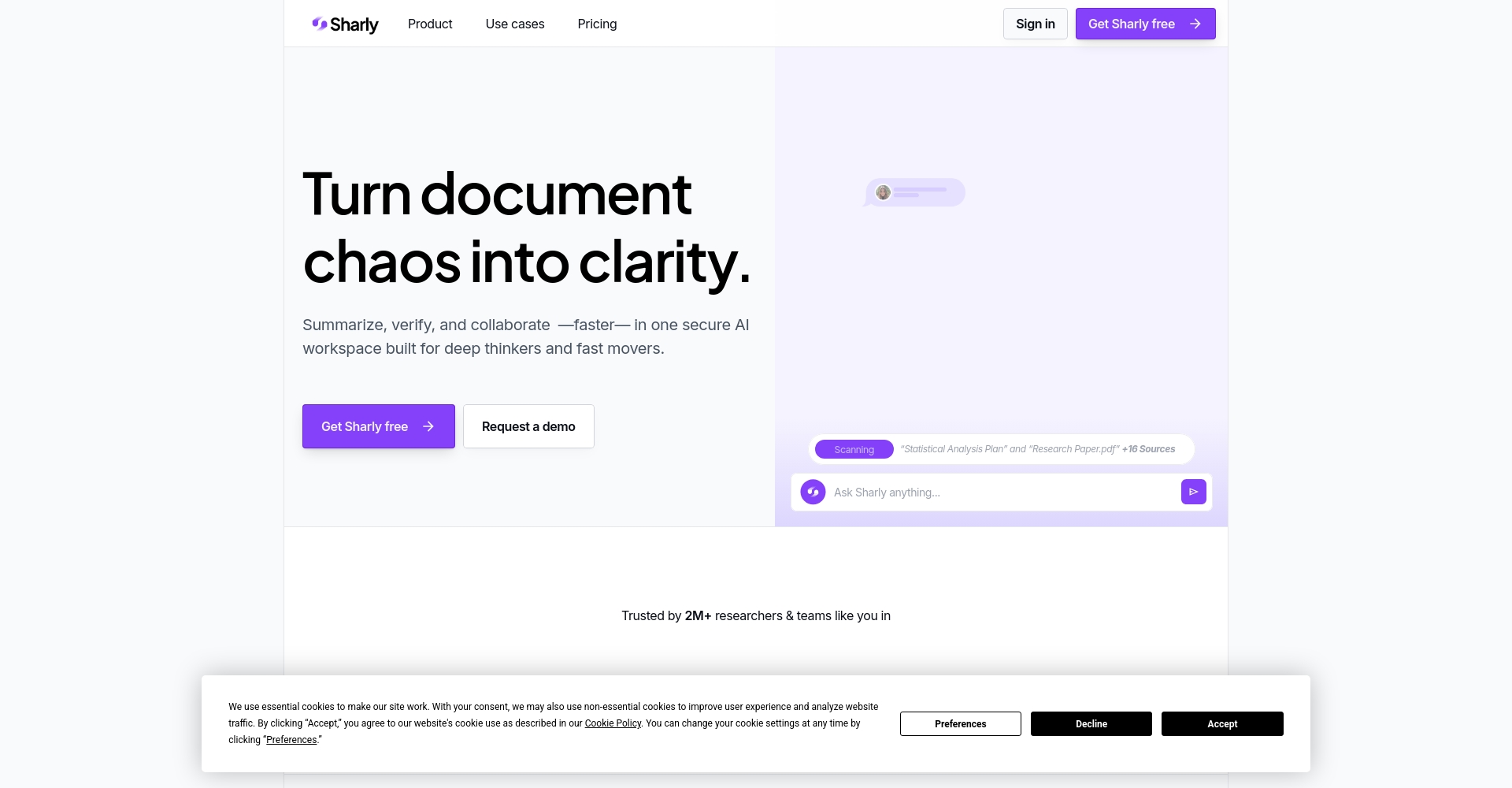 sharly ai官网截图