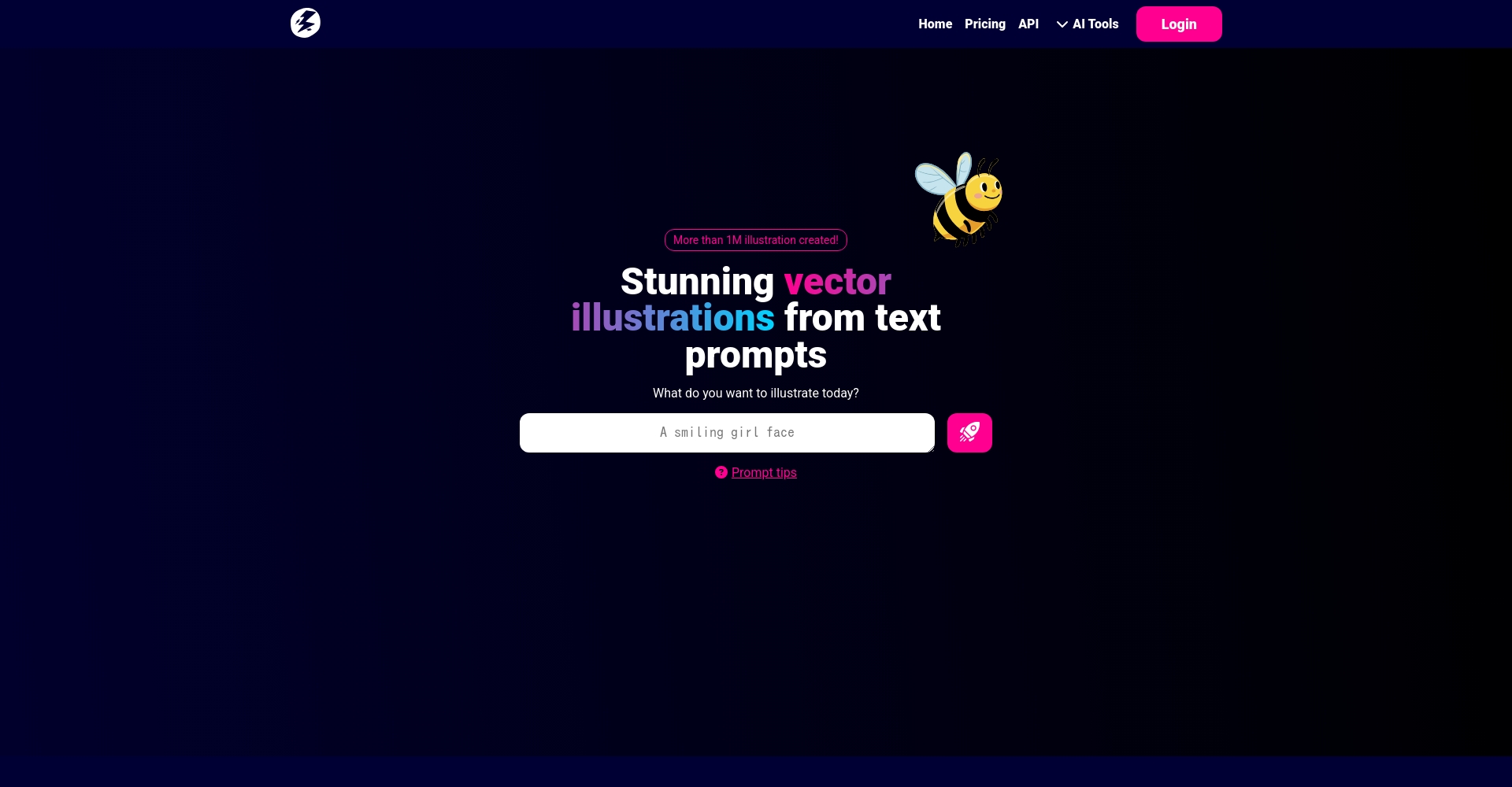 Illustroke官方网站界面