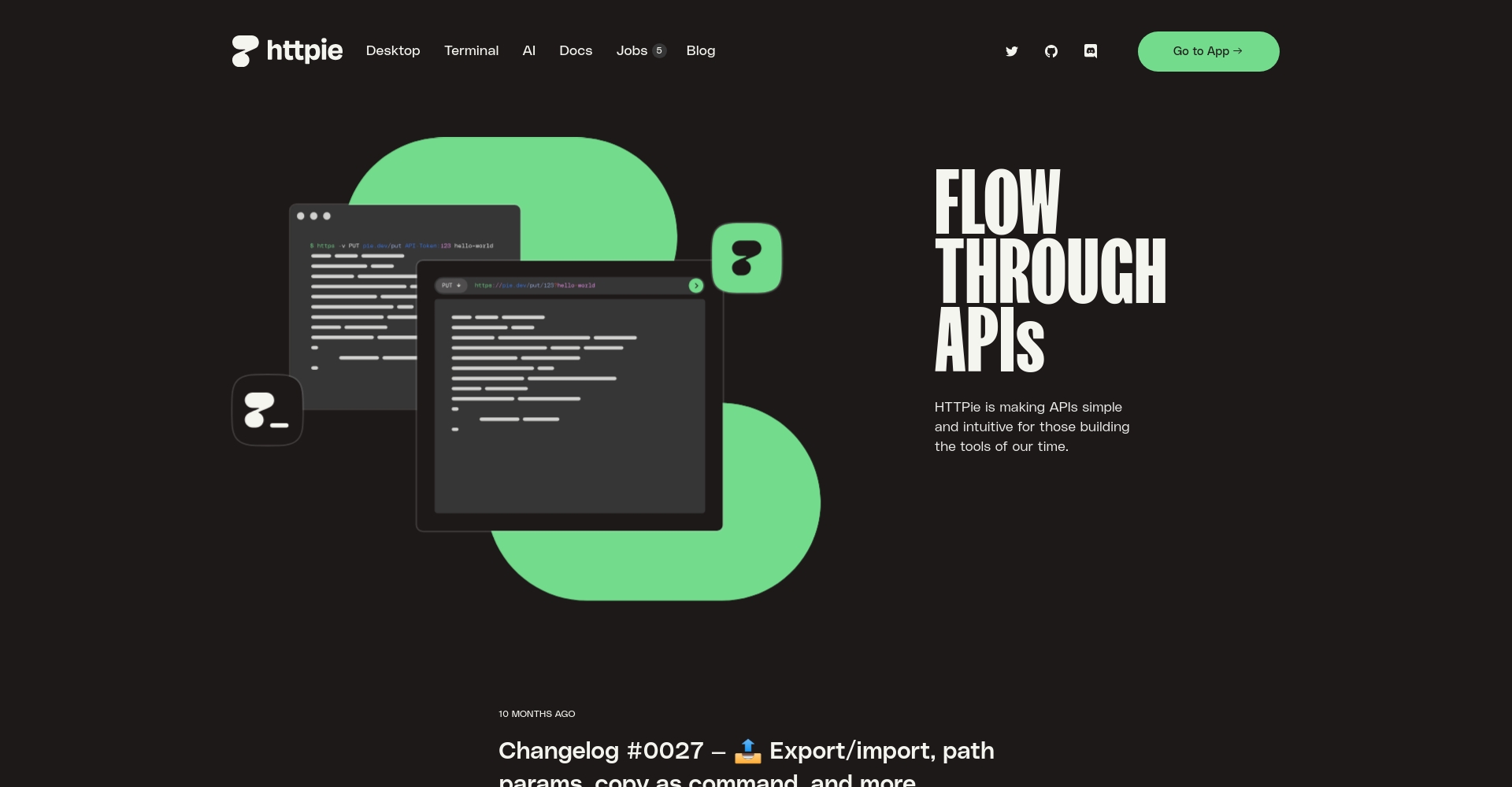 HTTPie官网页面截图