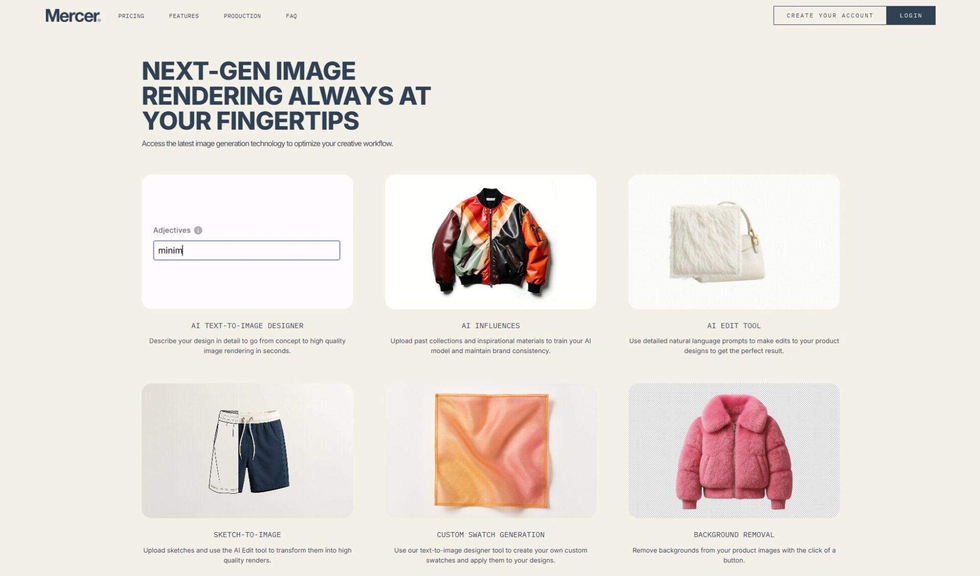 Mercer平台功能页截图