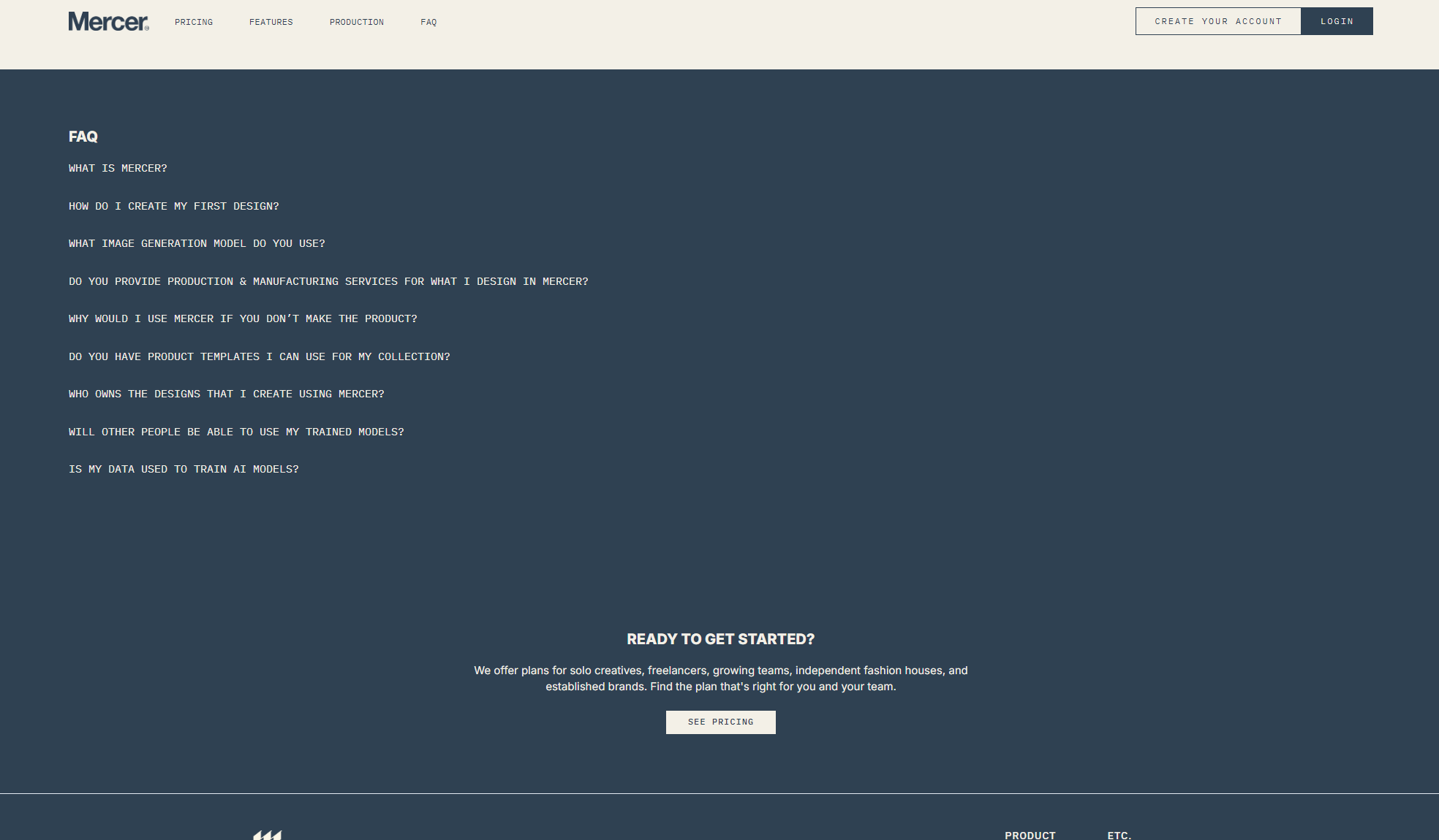 Mercer常见问题页