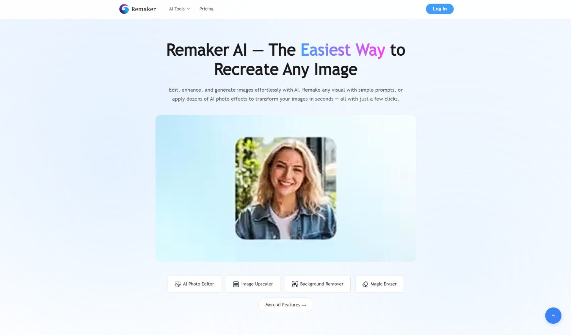 Remaker AI照片批量换脸