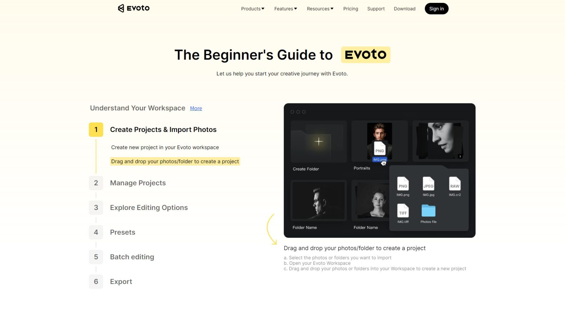 Evoto AI使用指南