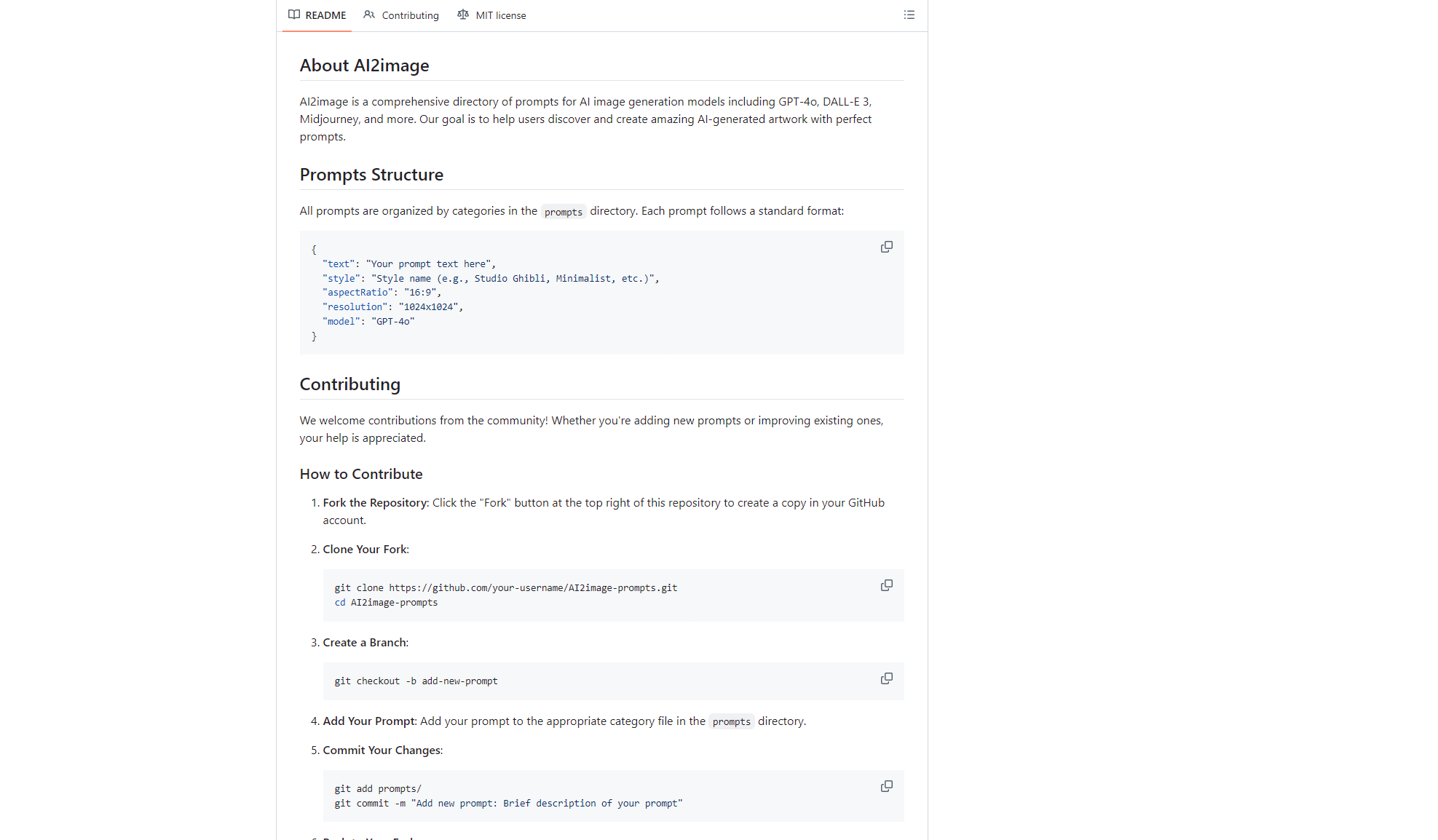 AI2image GitHub介绍