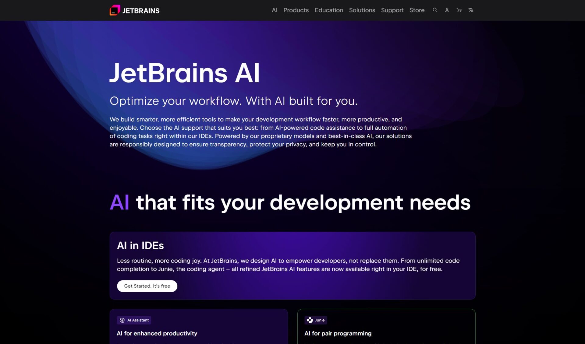 JetBrains AI Assistant助手功能演示