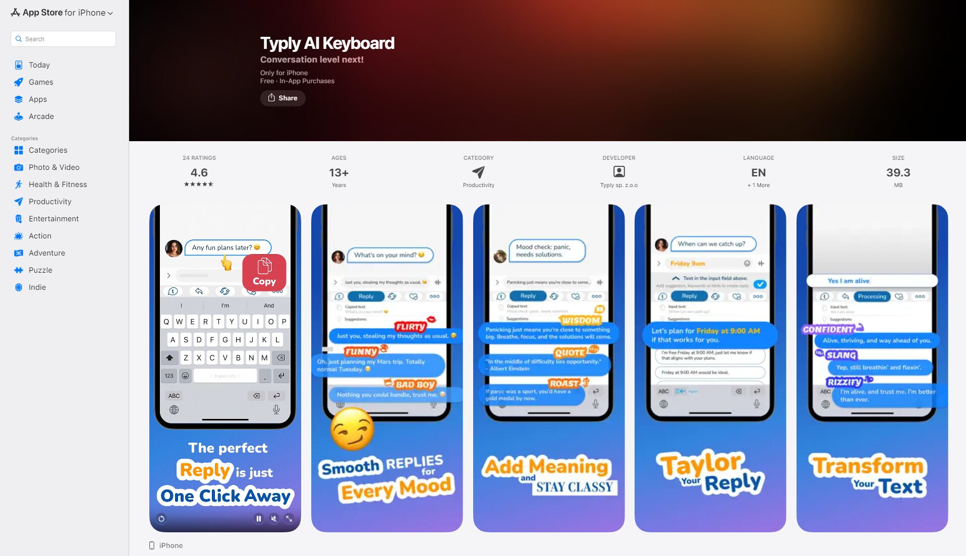 Typly AppStore下载