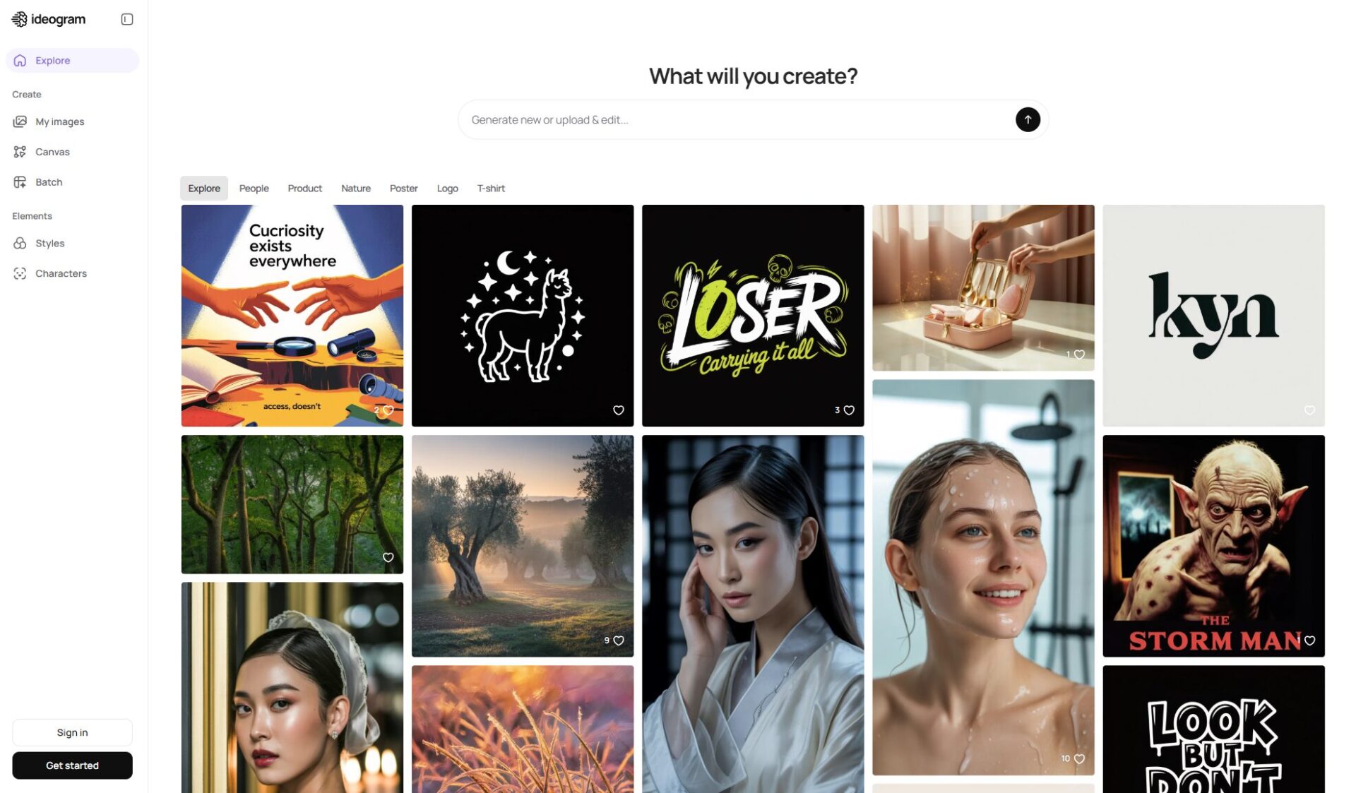 Ideogram图片中包含文字的AI生成图