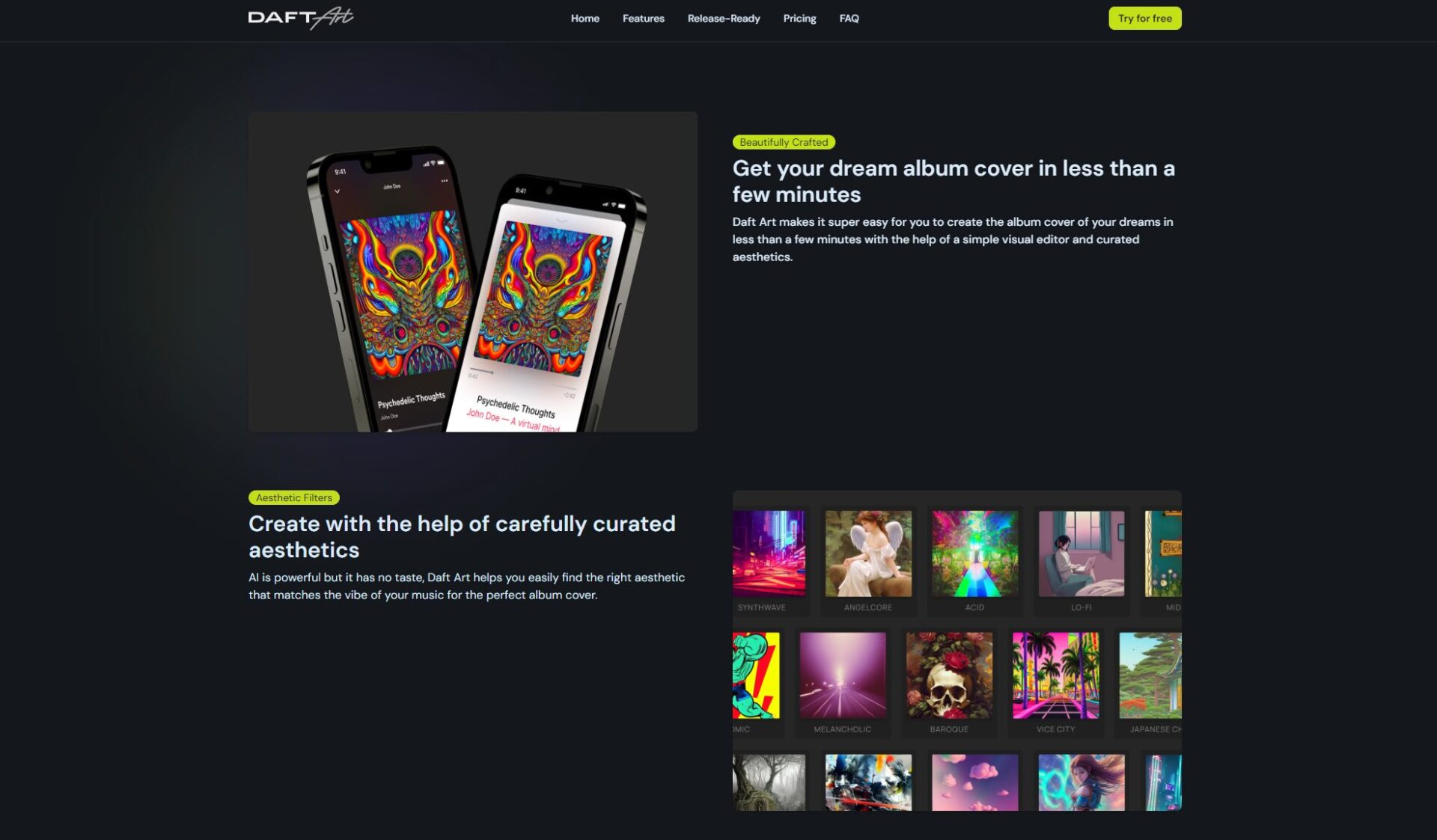 Daft Art功能介绍