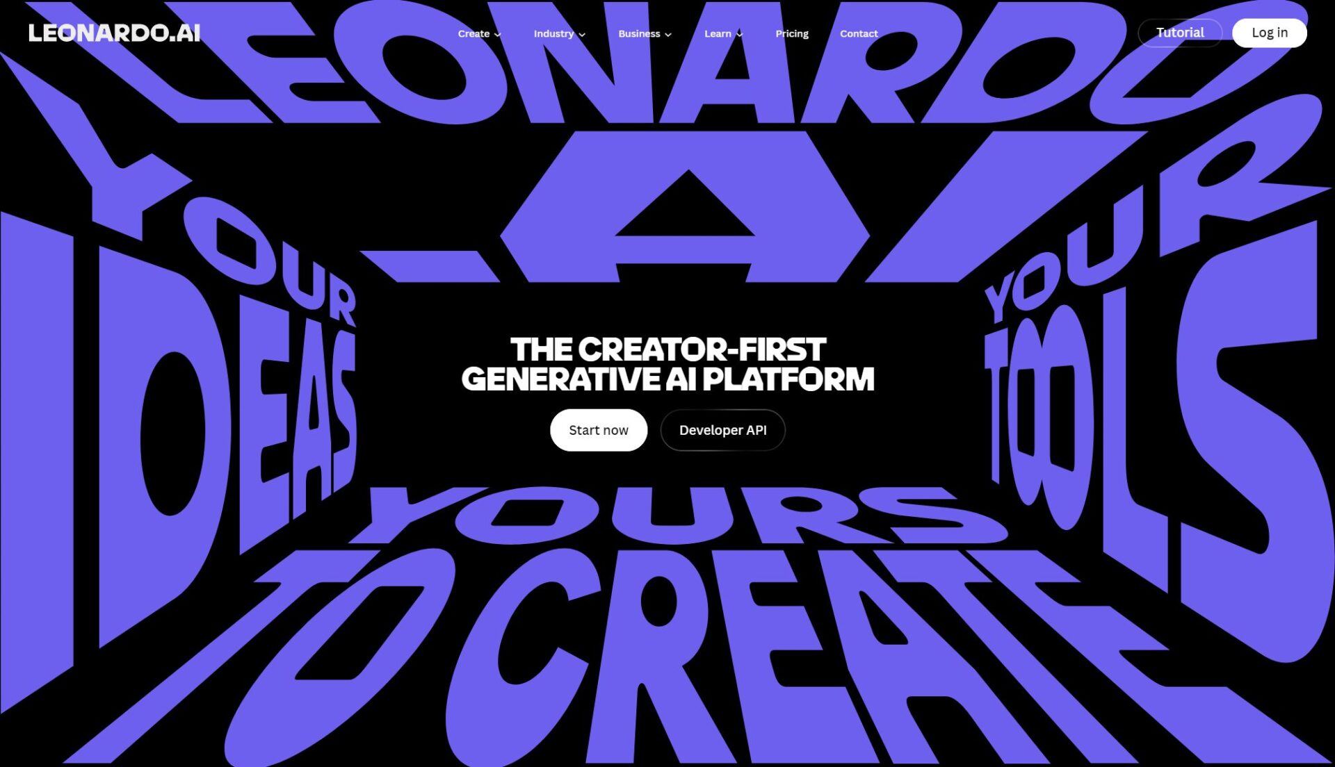 Leonardo.Ai工具界面